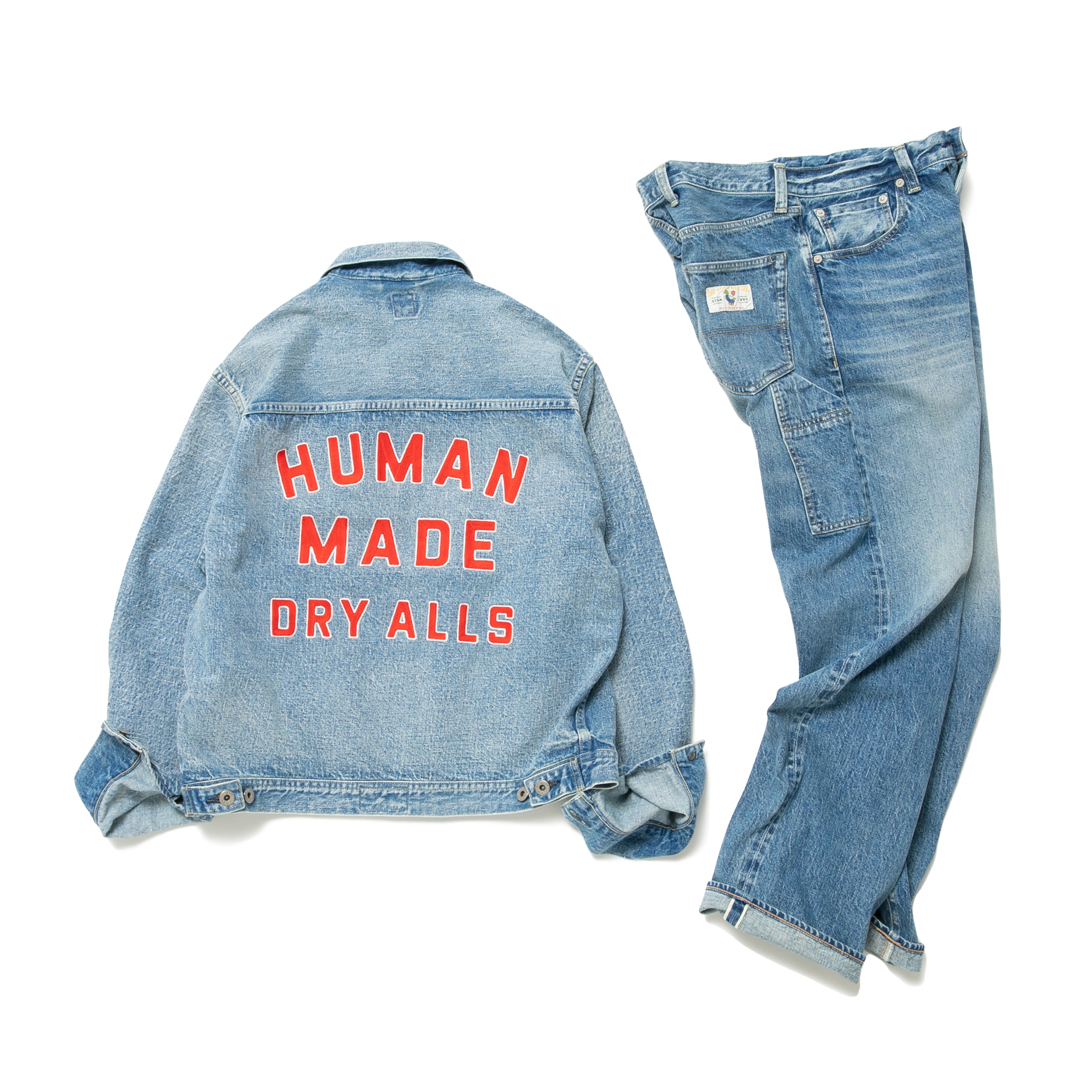 HUMAN MADE STORM COWBOY DENIM JACKET - Gジャン/デニムジャケット