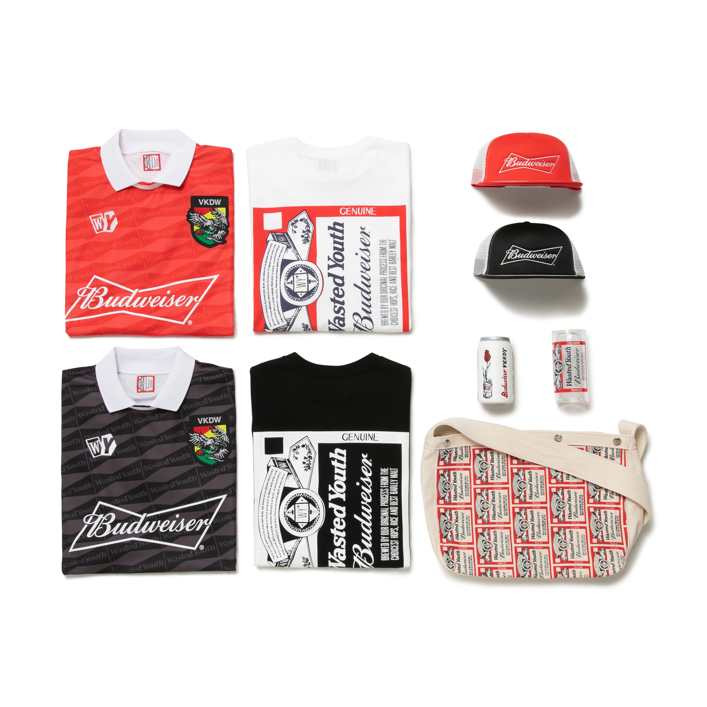 Wasted Youth x Budweiser コラボレーションコレクション発売のお知らせ – HUMAN MADE ONLINE STORE