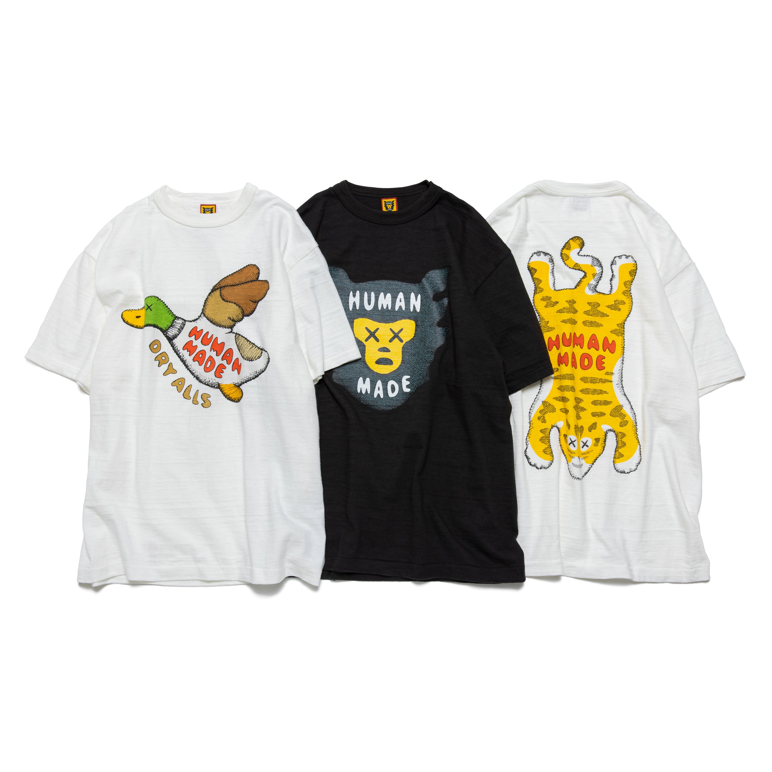 75cm身幅HUMAN MADE×Kaws ヒューマンメード Tシャツ - Tシャツ ...