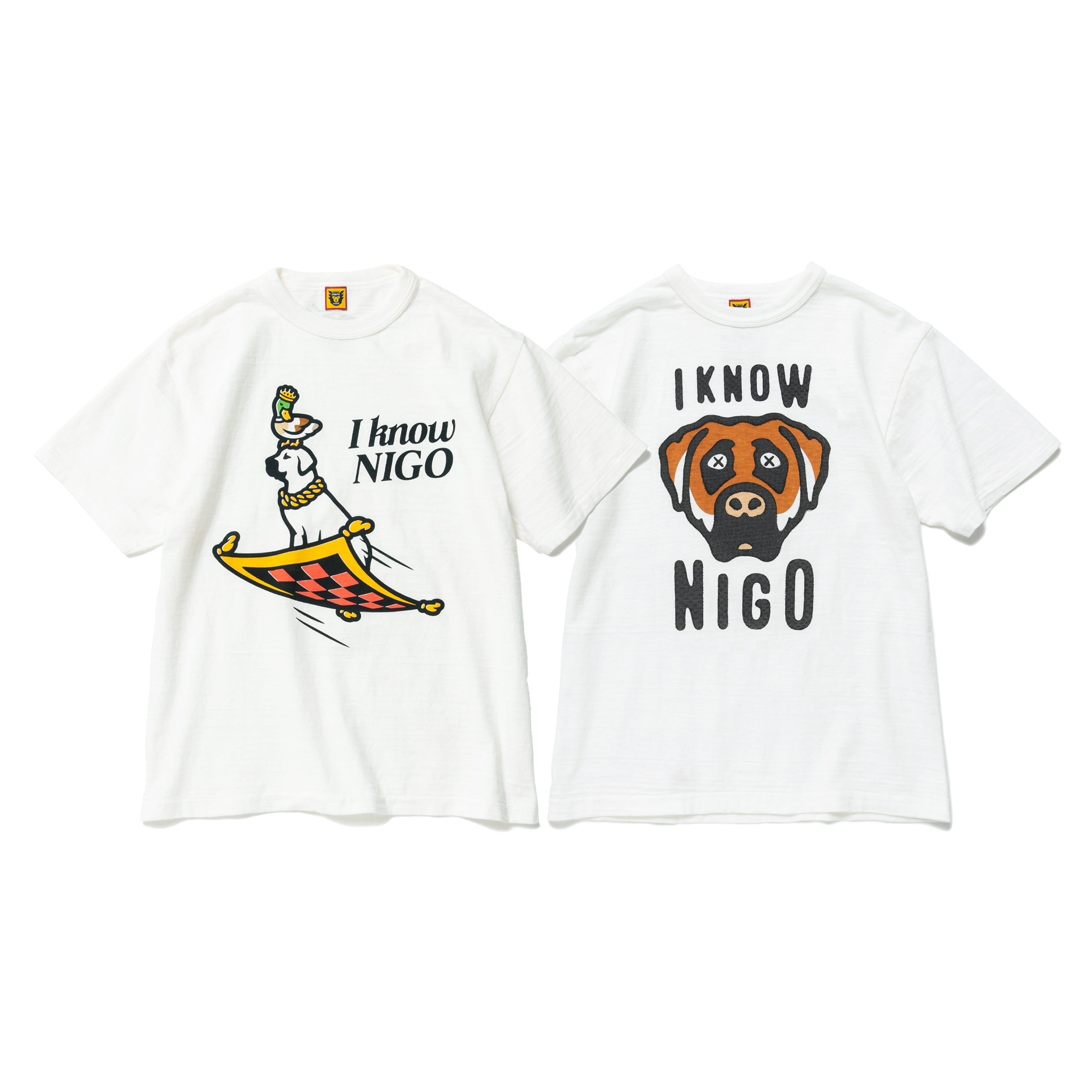 送料無料 HUMAN MADE I KNOW NIGO KAWS TEE XXL-