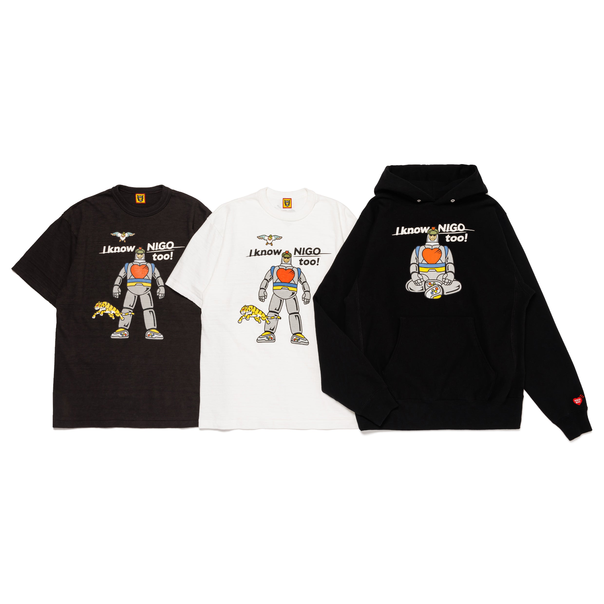 I KNOW NIGO TOO』 コラボレーションアイテム発売のお知らせ – HUMAN MADE Inc.