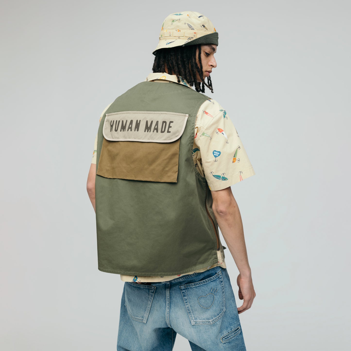 HUMAN MADE FISHING VEST OD-3