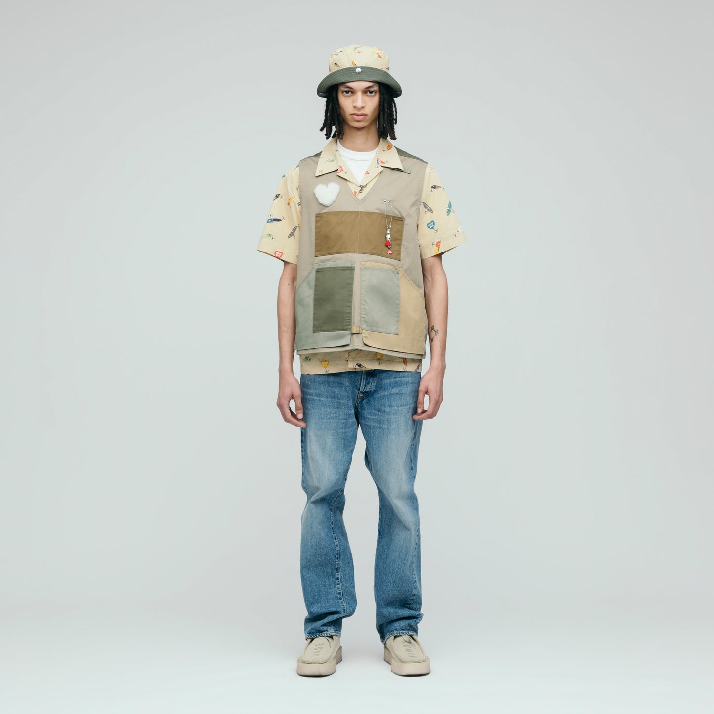 HUMAN MADE FISHING VEST OD-1