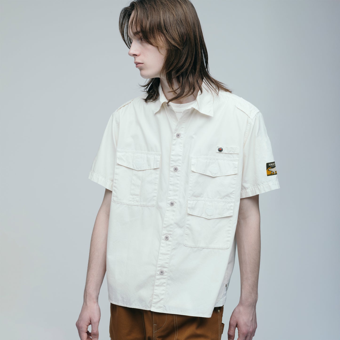 HUMAN MADE FISHING SHIRT WH-3