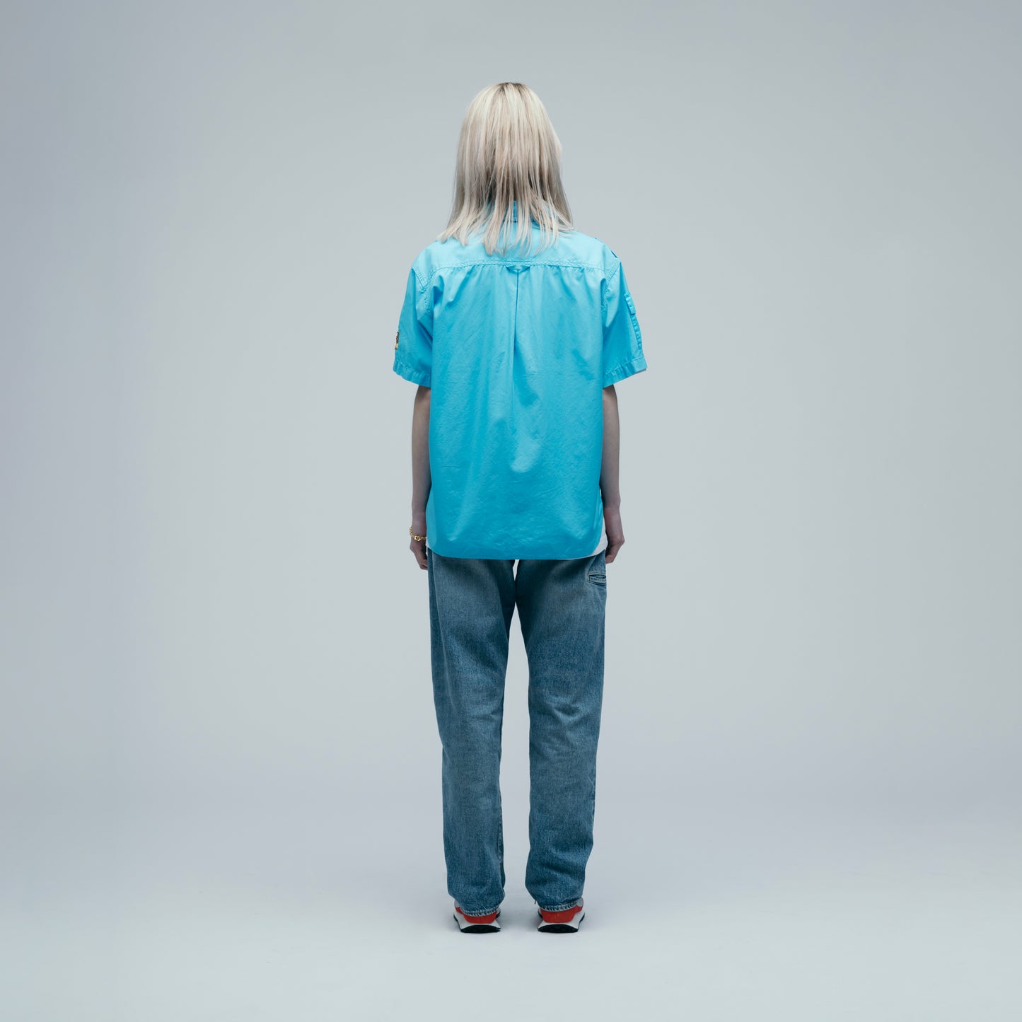 HUMAN MADE FISHING SHIRT BL-2