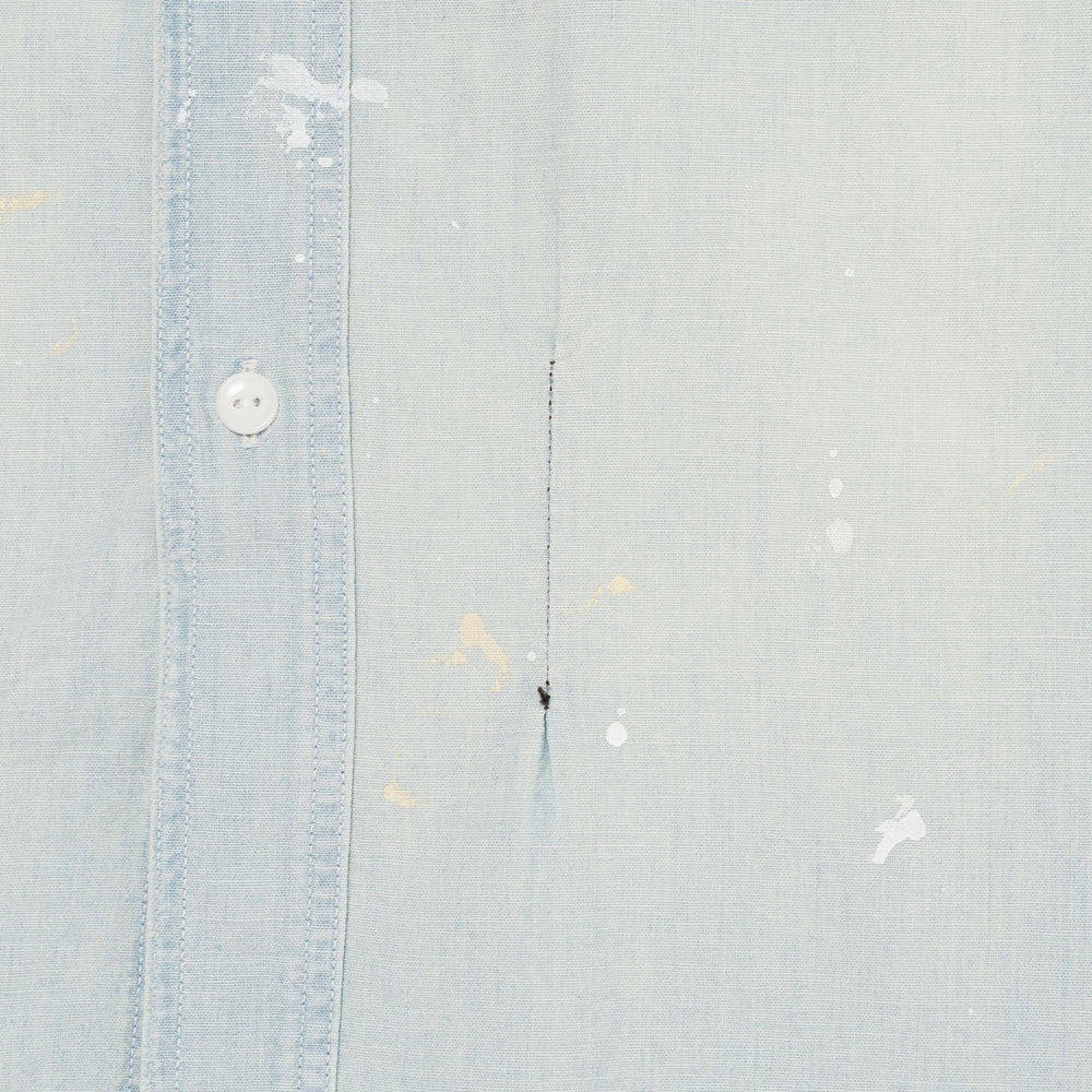 WASTED YOUTH CHAMBRAY WORK SHIRT BL-C