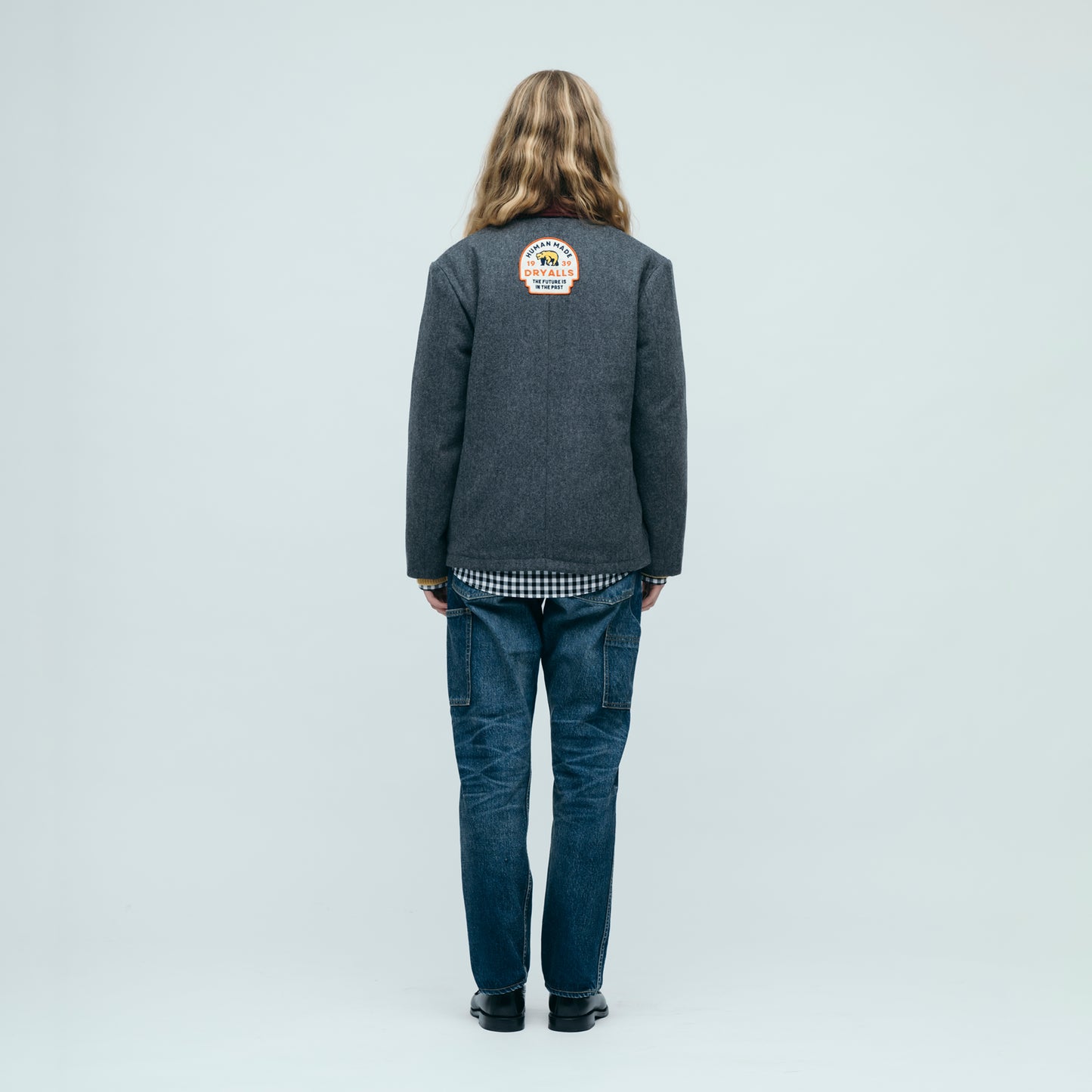 HUMAN MADE WOOL BLENDED JACKET GY-2