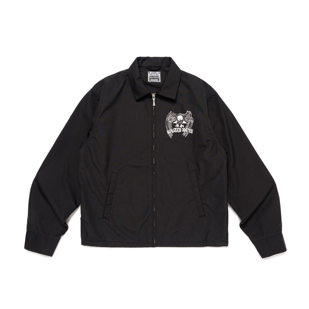 WASTED YOUTH DRIZZLER JACKET BK-A