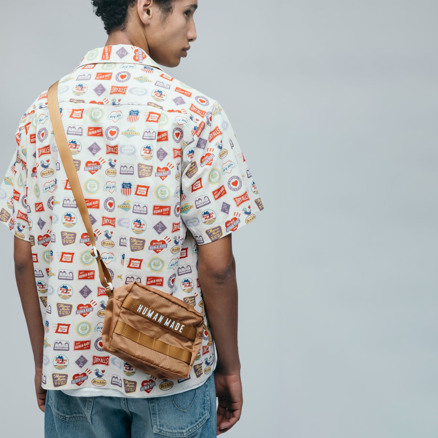 HUMAN MADE PACKBLE LIGHT POUCH BW-1