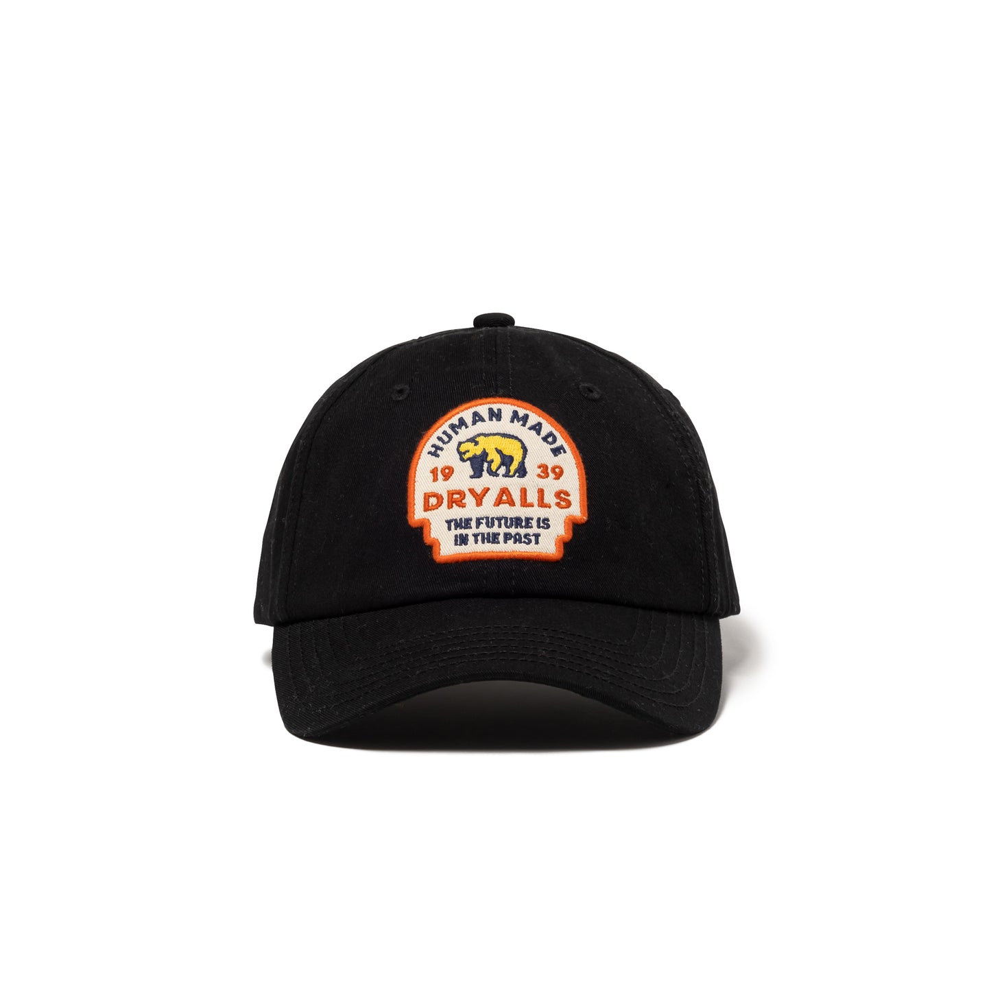 HUMAN MADE 6PANEL TWILL CAP BK-C