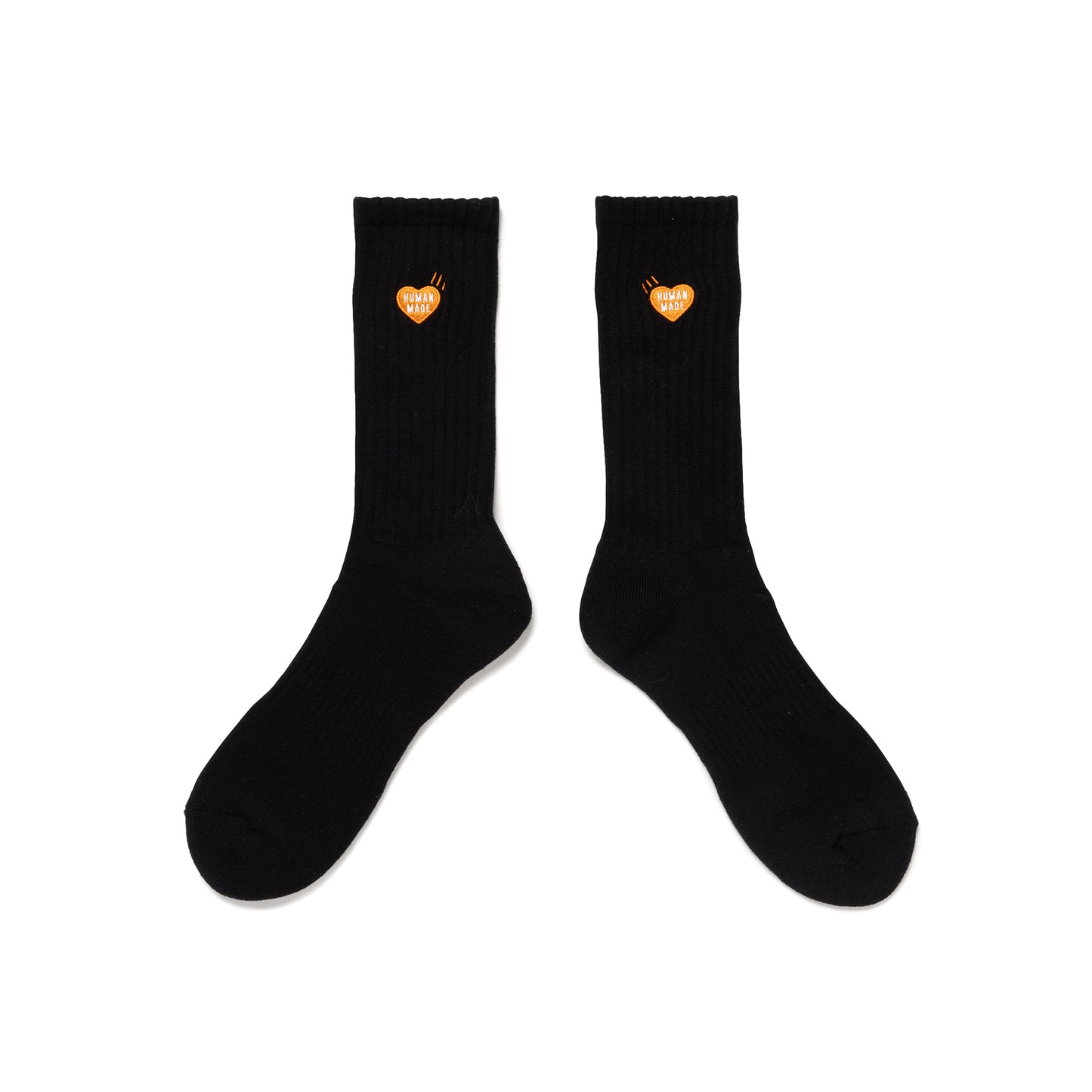 HUMAN MADE PILE SOCKS BK-B