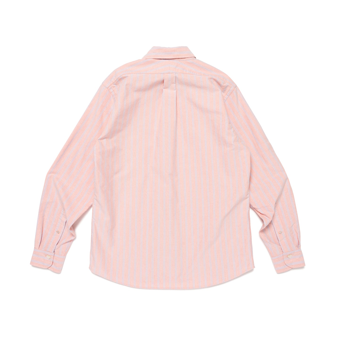 HUMAN MADE STRIPED OXFORD BD LS SHIRT RD-B