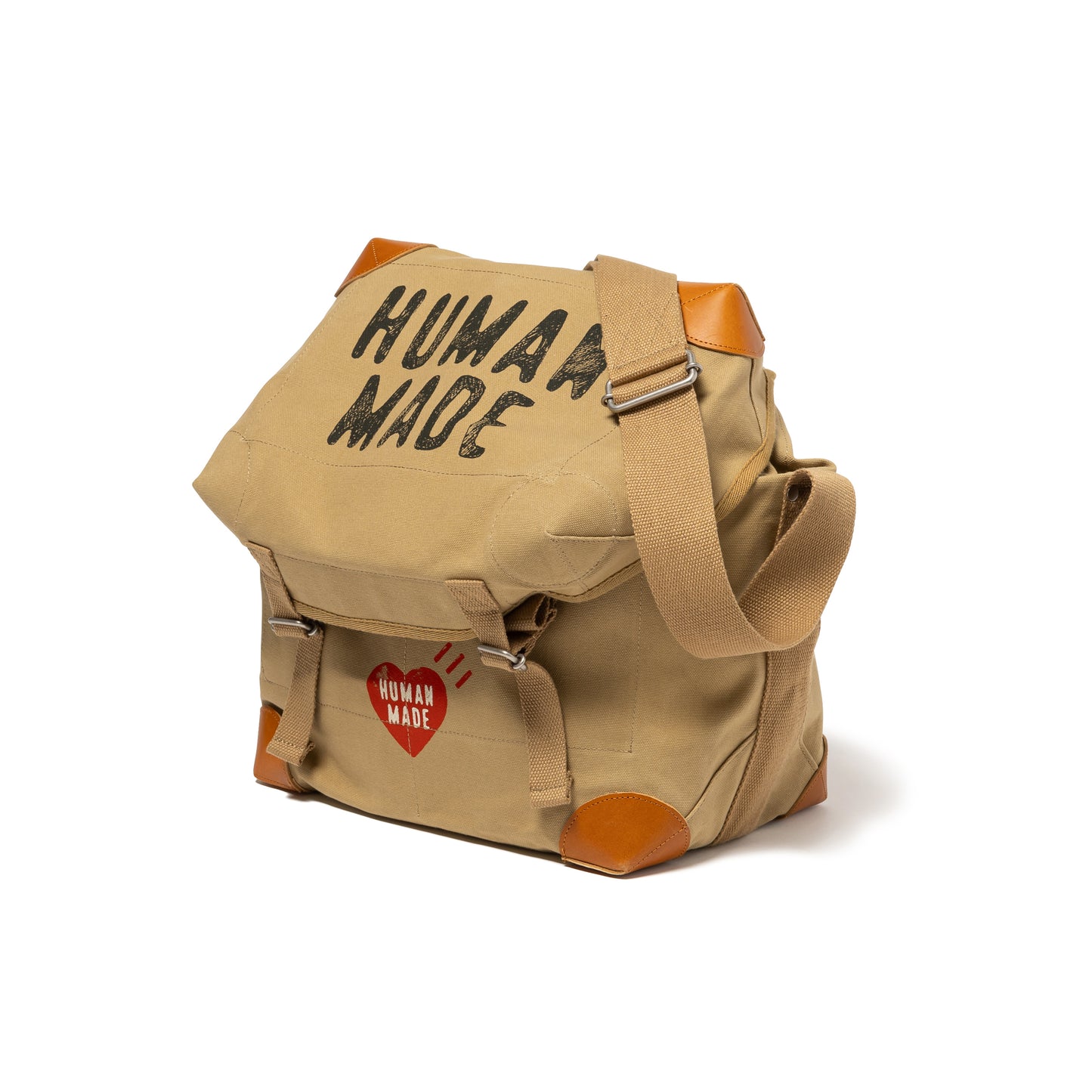 HUMAN MADE CANVAS SHOULDER BAG BN-C