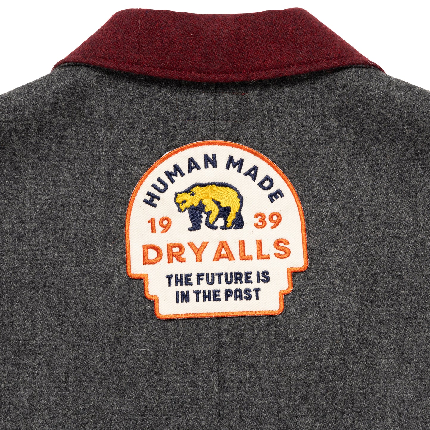 HUMAN MADE WOOL BLENDED JACKET GY-F