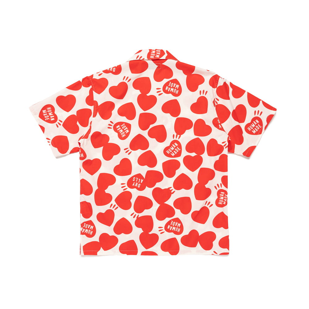 HUMAN MADE HEART ALOHA SHIRT WH-B