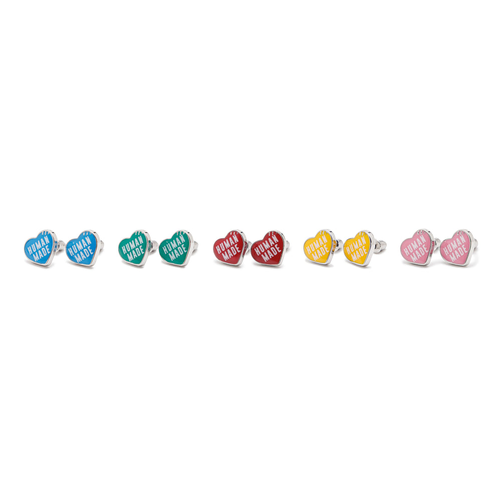 HUMAN MADE  HEART EARRINGS BL-A