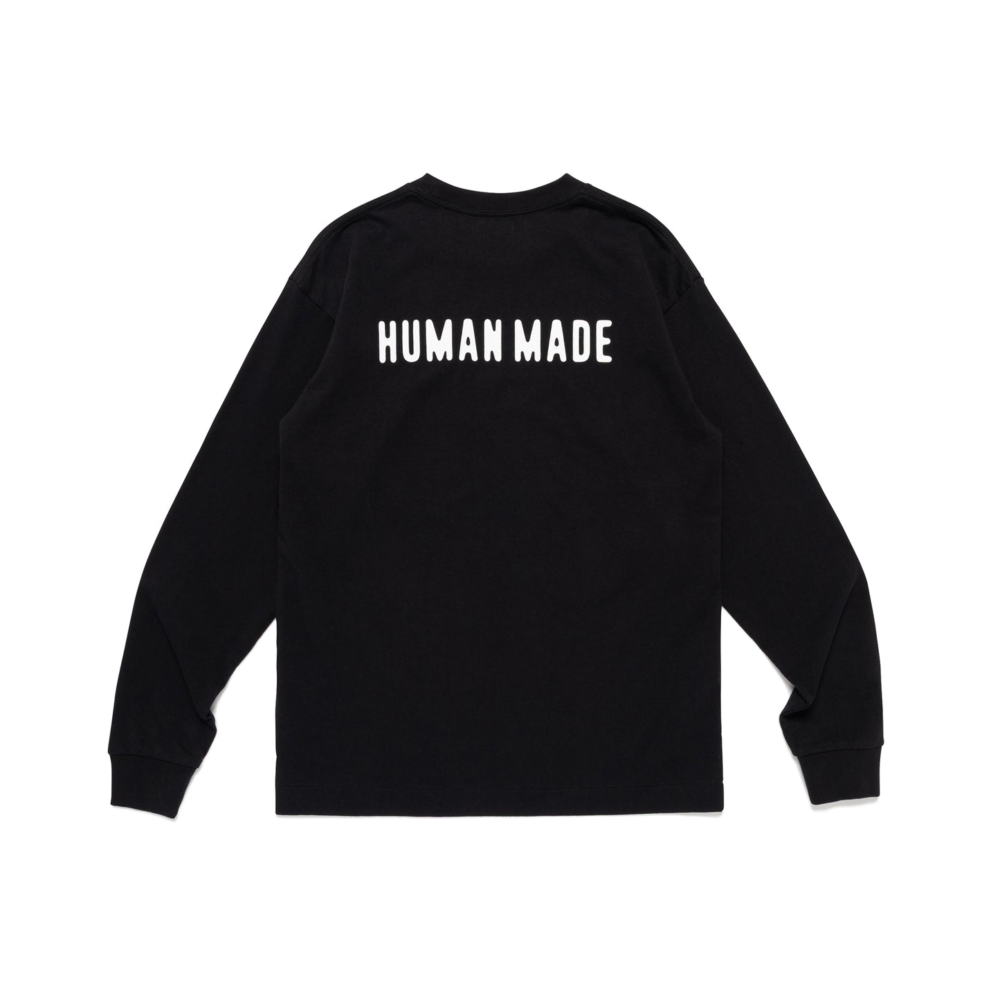 HUMAN MADE HEART BADGE LS T-SHIRT BK-B