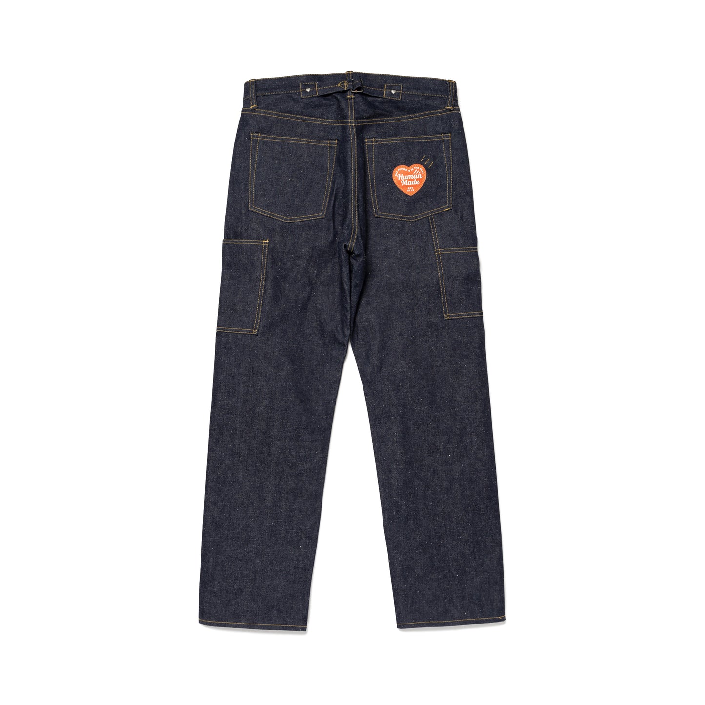 HUMAN MADE STRAIGHT DENIM PANTS PAST IN-D