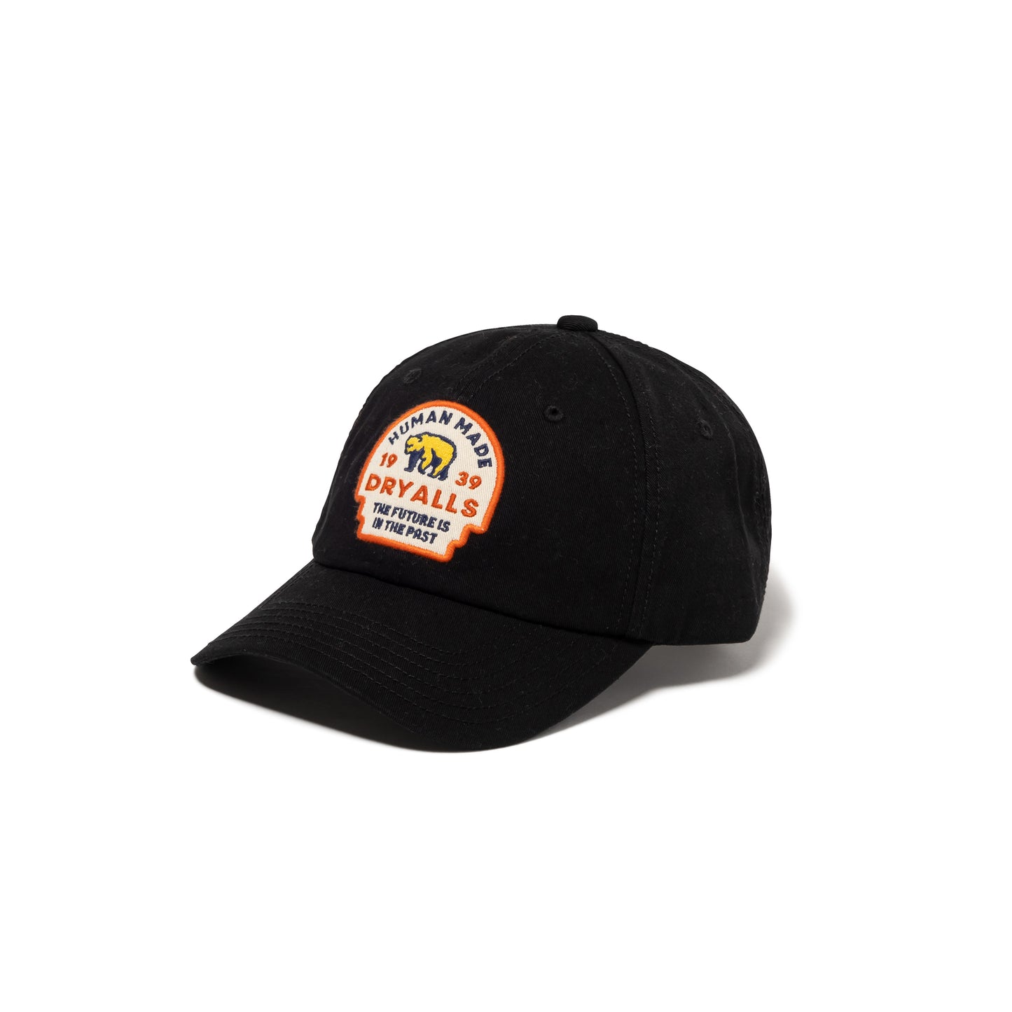 HUMAN MADE 6PANEL TWILL CAP BK-A