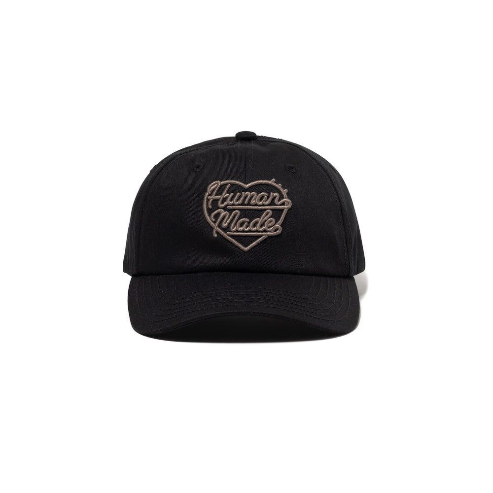 HUMAN MADE  6PANEL TWILL CAP BK-D