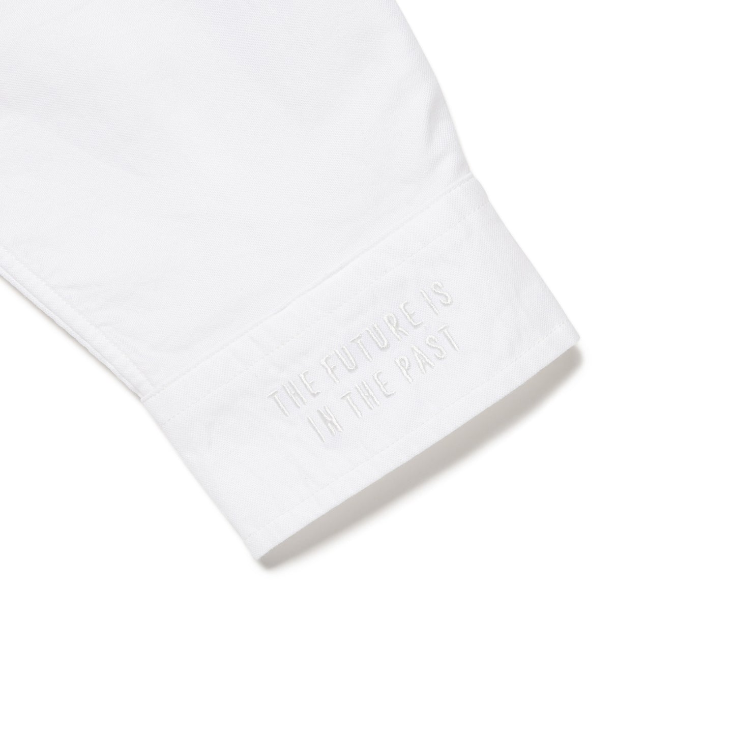 HUMAN MADE OXFORD BD L/S SHIRT WH-E