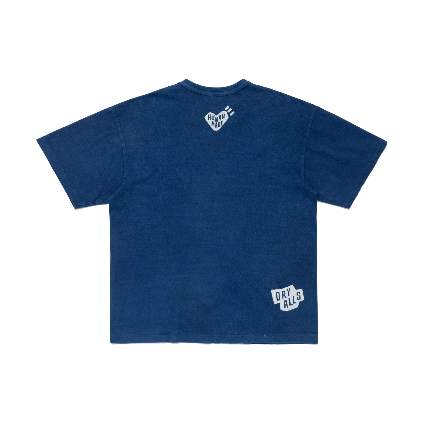 HUMAN MADE INDIGO DYED T-SHIRT IN-B
