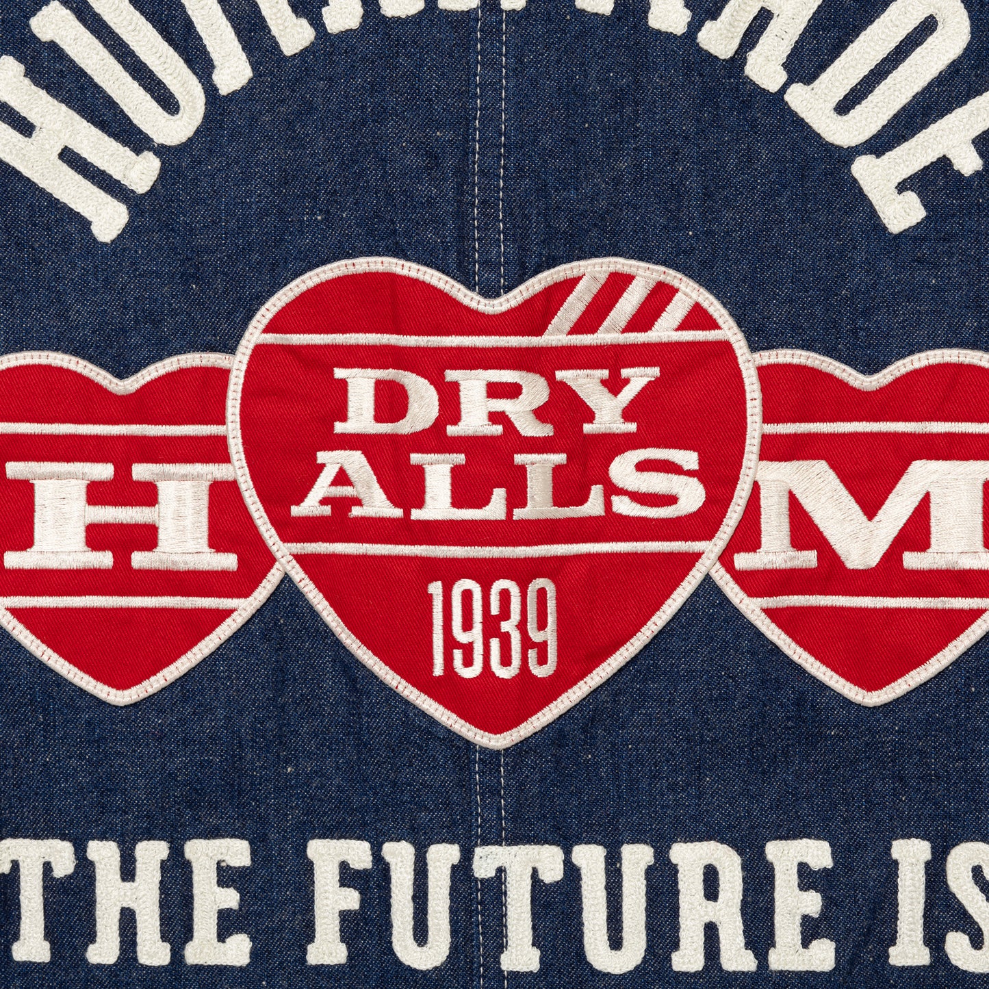 HUMAN MADE DENIM COVERALL JACKET IN-G