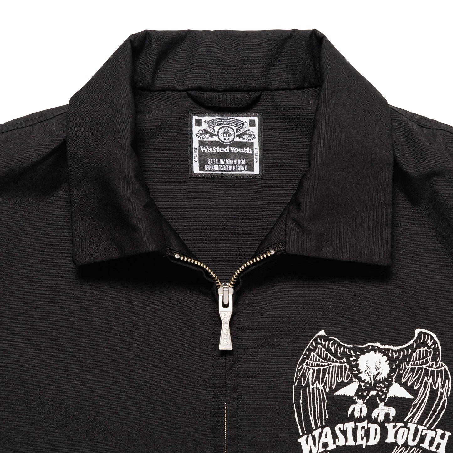 WASTED YOUTH DRIZZLER JACKET BK-C