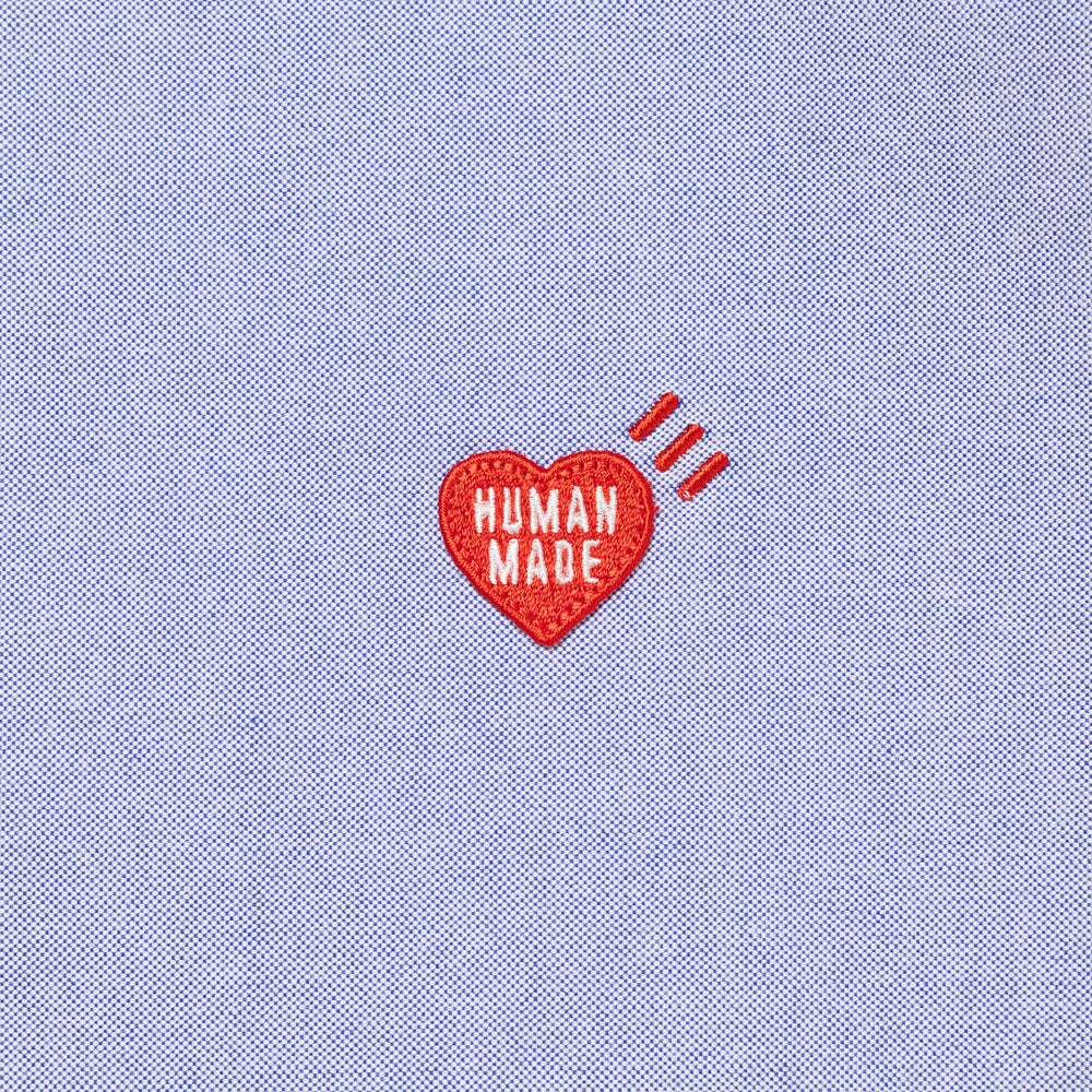 HUMAN MADE  OXFORD BD L/S SHIRT BL-C