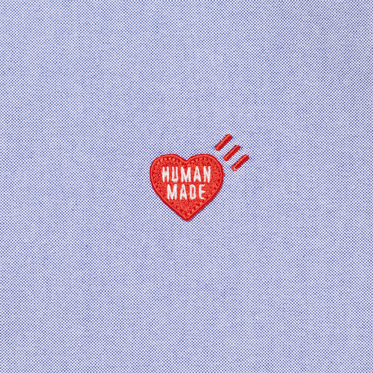HUMAN MADE OXFORD BD L/S SHIRT BL-C
