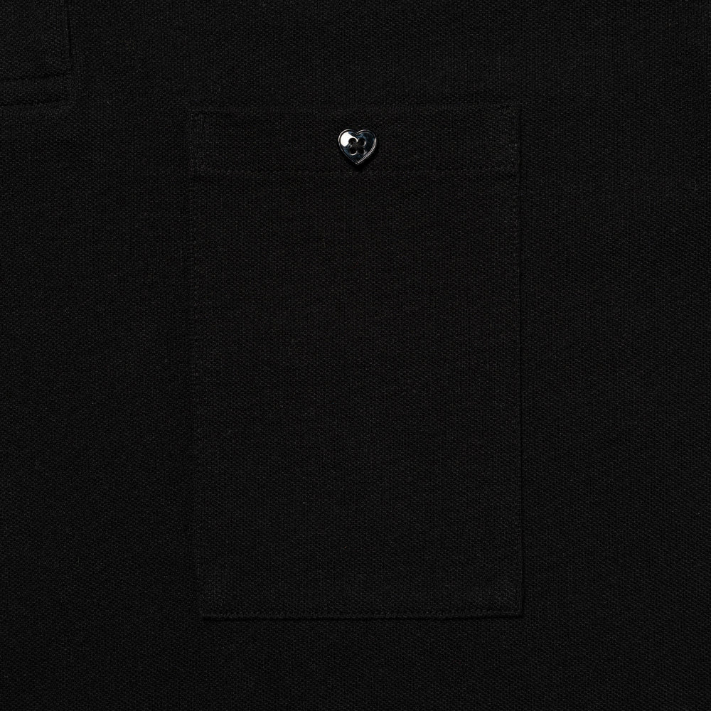 HUMAN MADE BIG POLO SHIRT BK-C