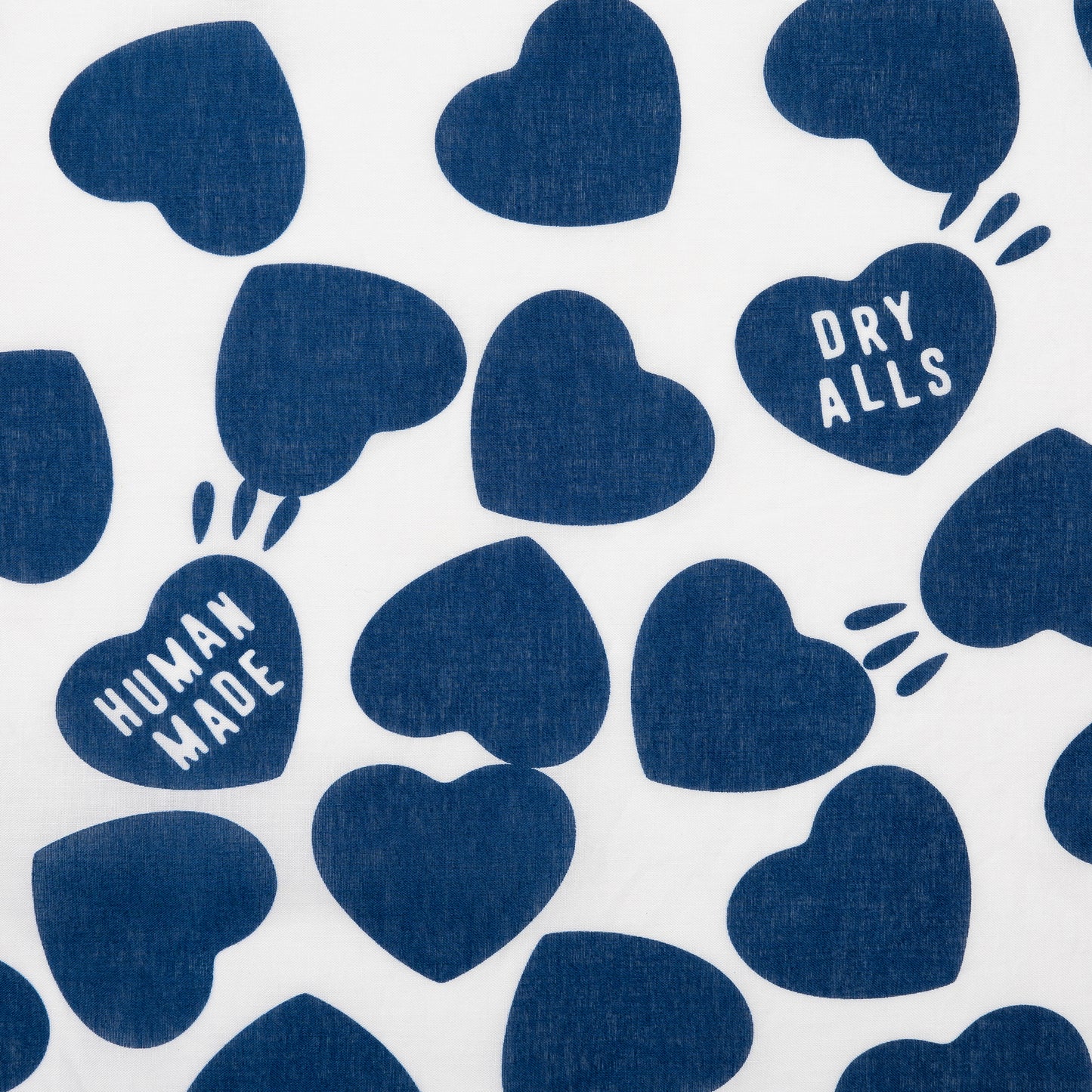 HUMAN MADE HEART BIG BANDANA NY-C