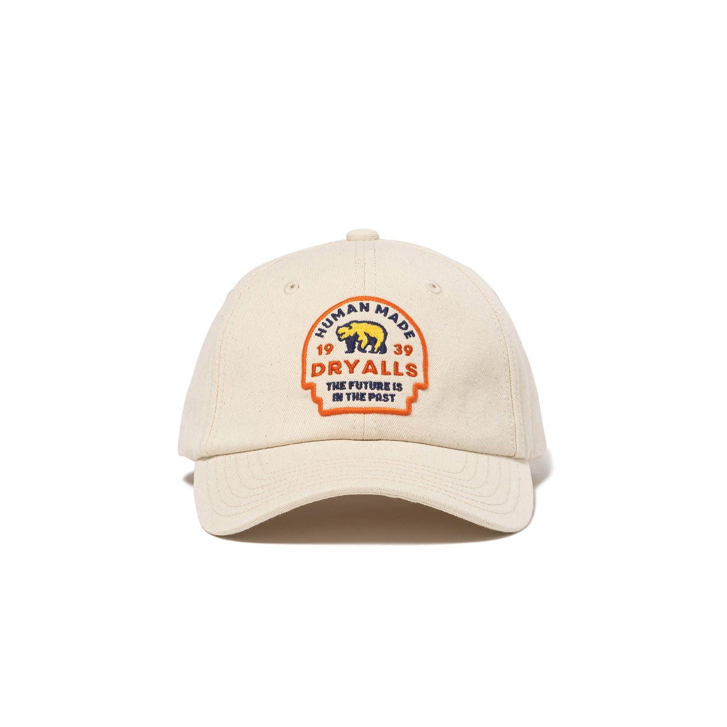 HUMAN MADE 6PANEL TWILL CAP WH-D