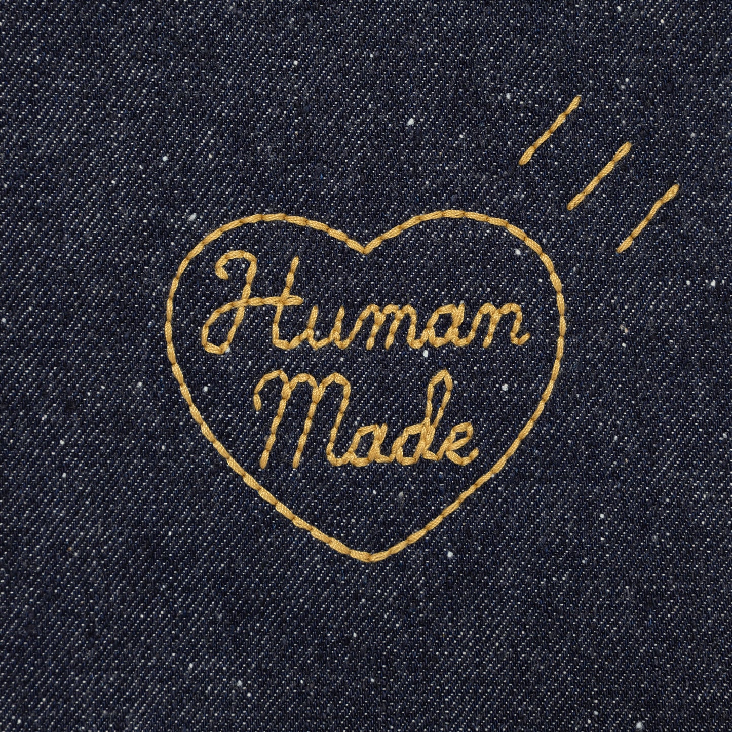 HUMAN MADE STRAIGHT DENIM PANTS PAST IN-E