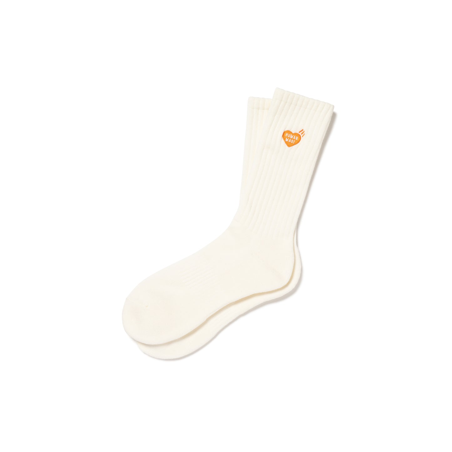 HUMAN MADE PILE SOCKS WH-B