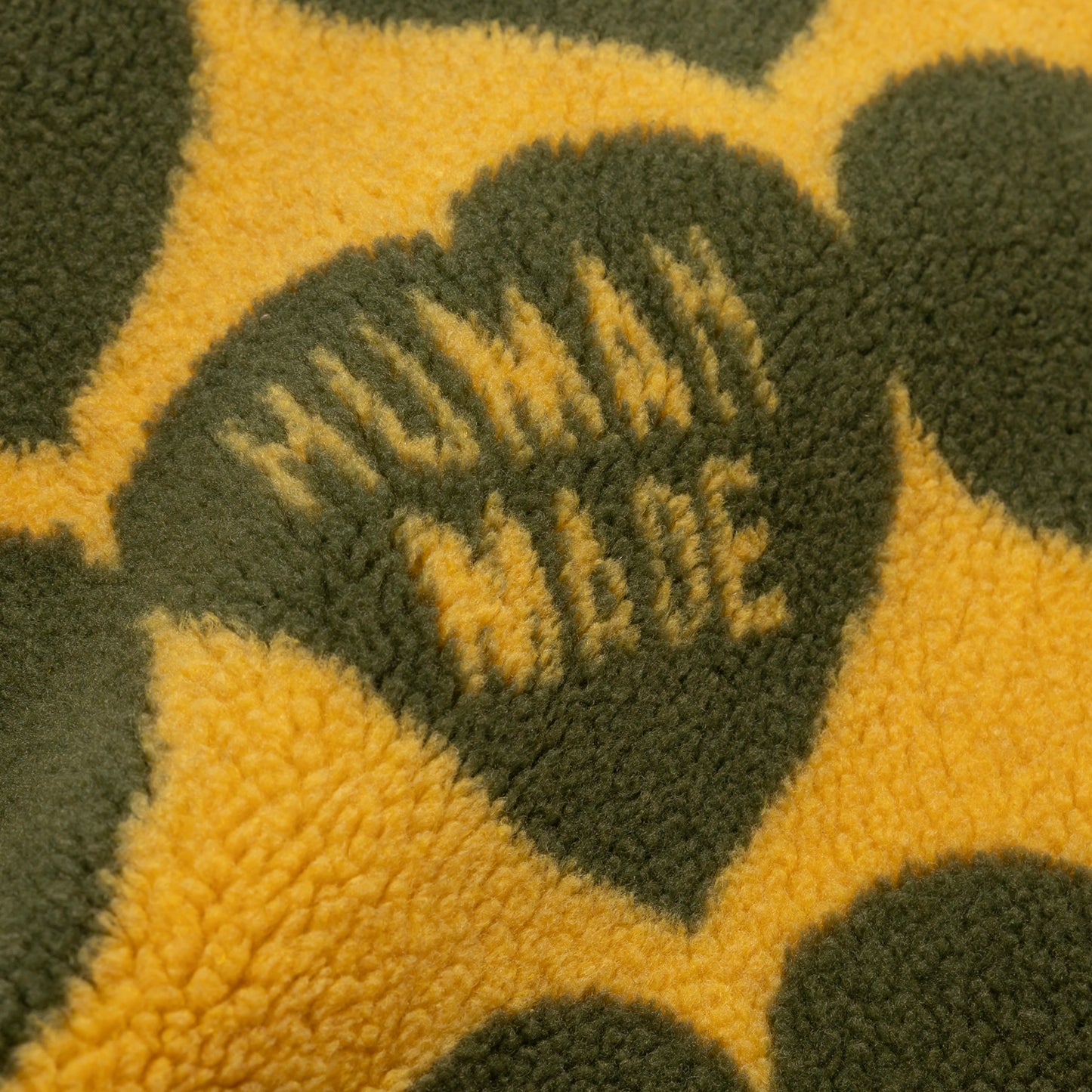 HUMAN MADE HEART FLEECE BLANKET OD-D