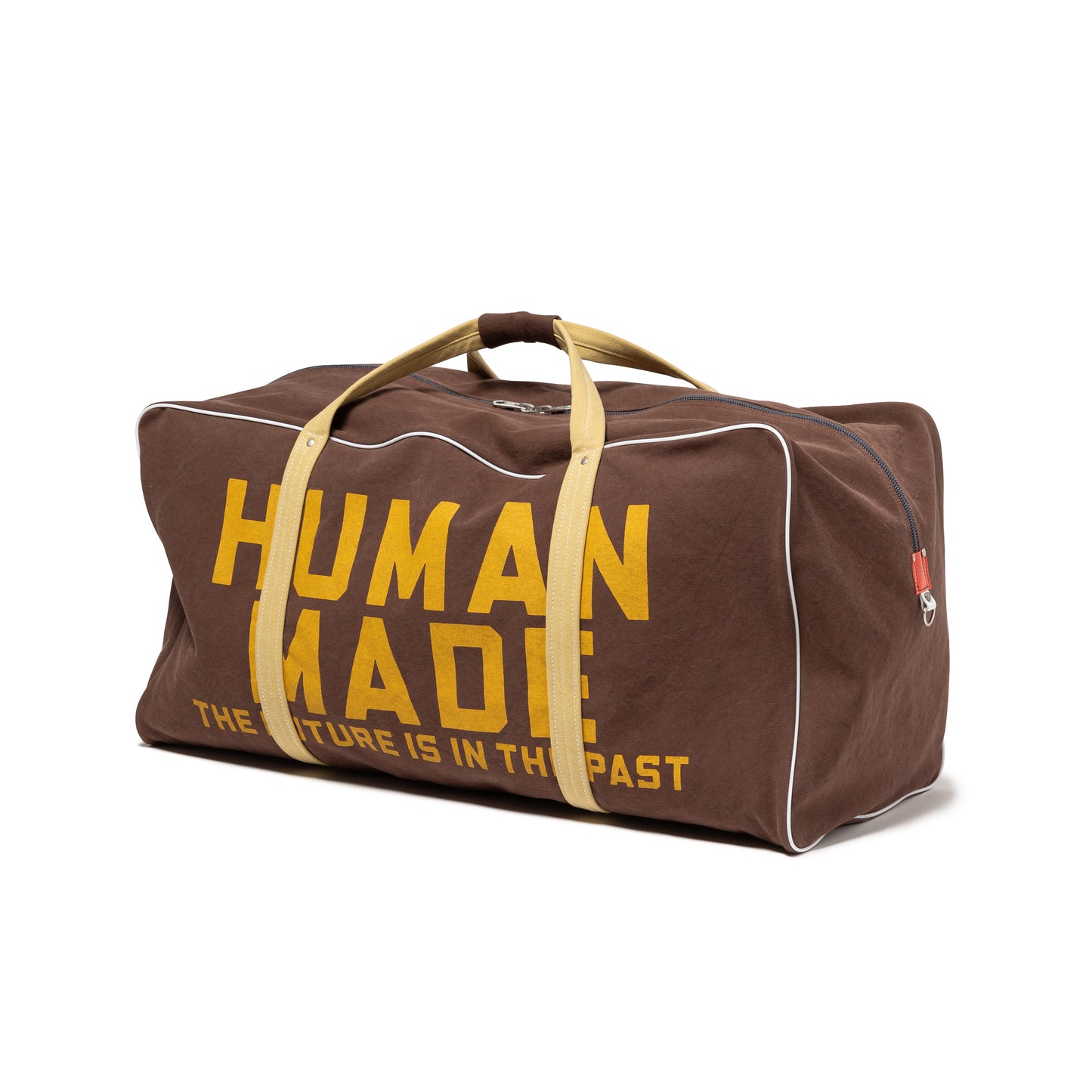 HUMAN MADE CANVAS BOSTON BAG LARGE BW-C