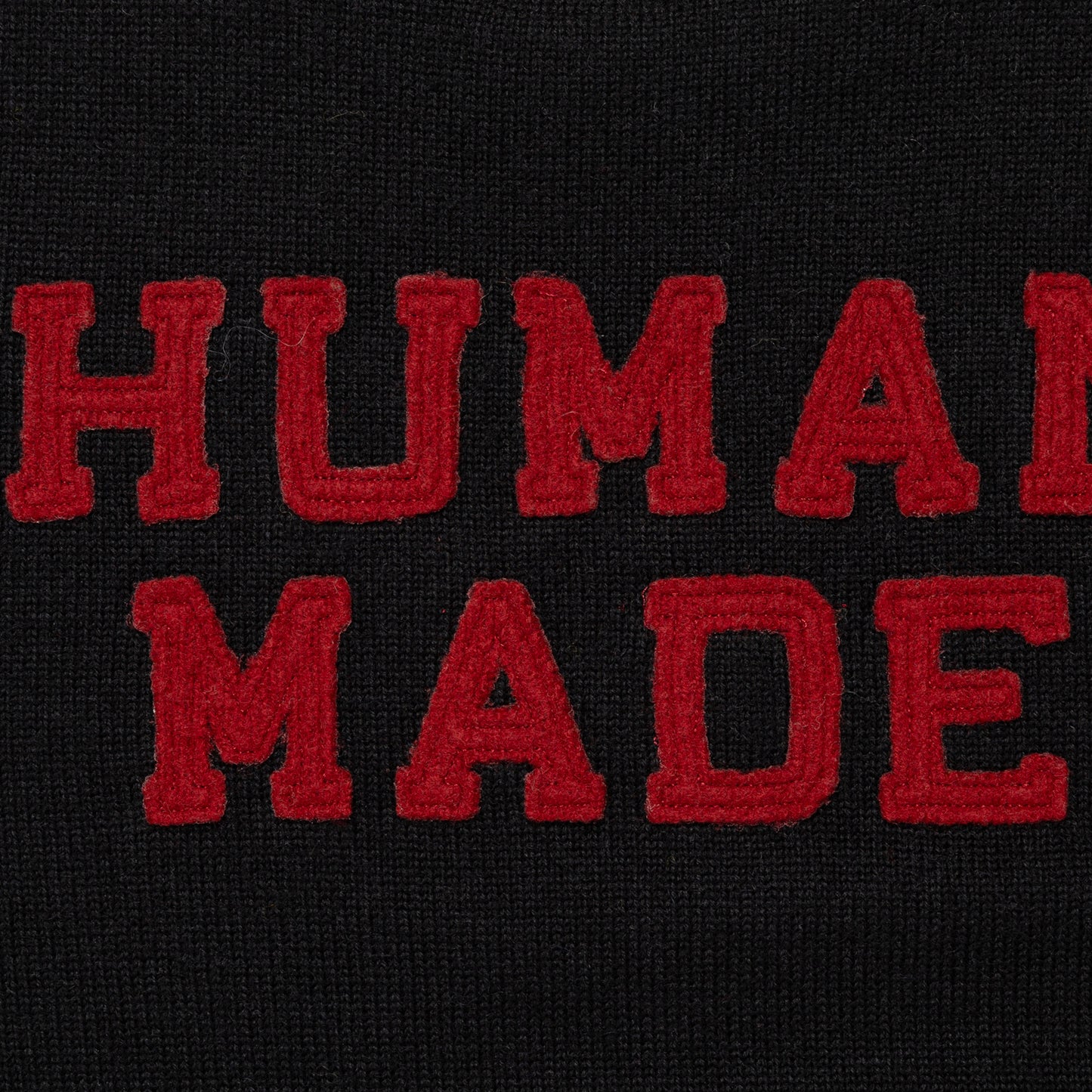 HUMAN MADE SPORTS KNIT SWEATER BK-D