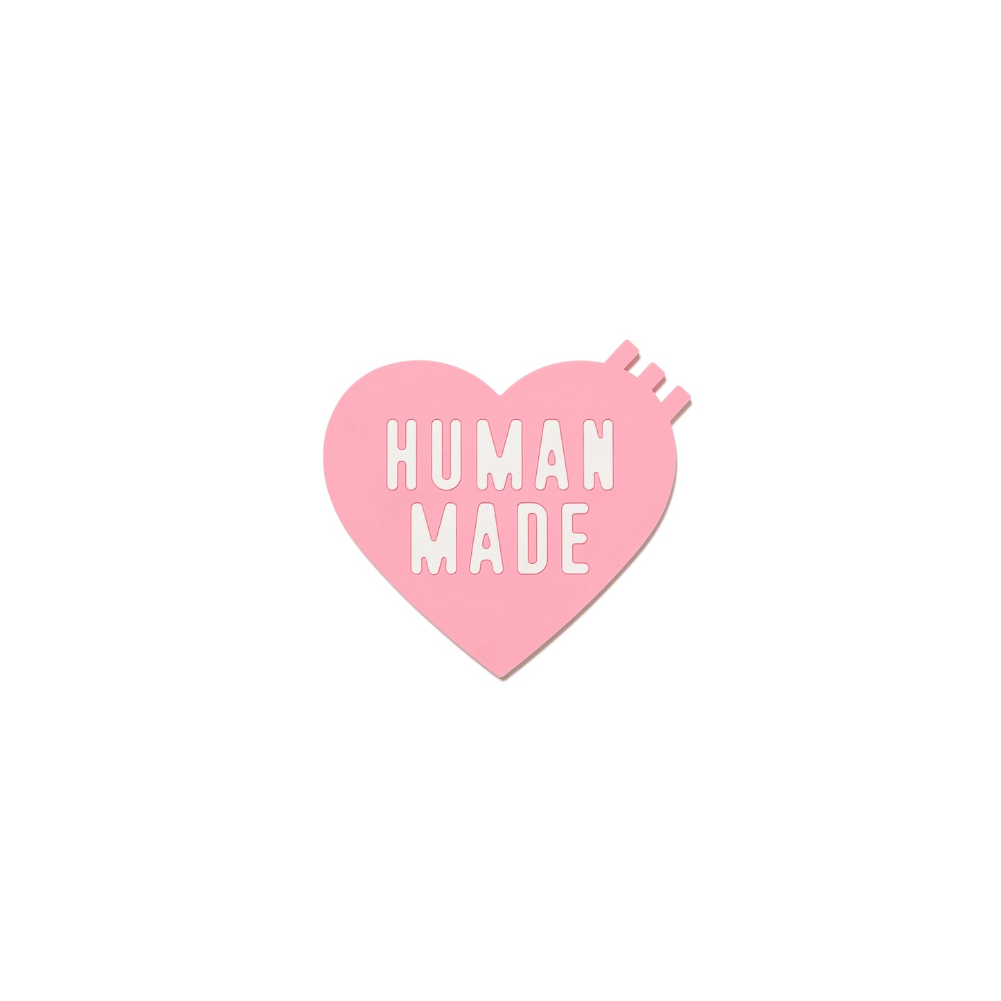 HUMAN MADE HEART RUBBER COASTER PK-A