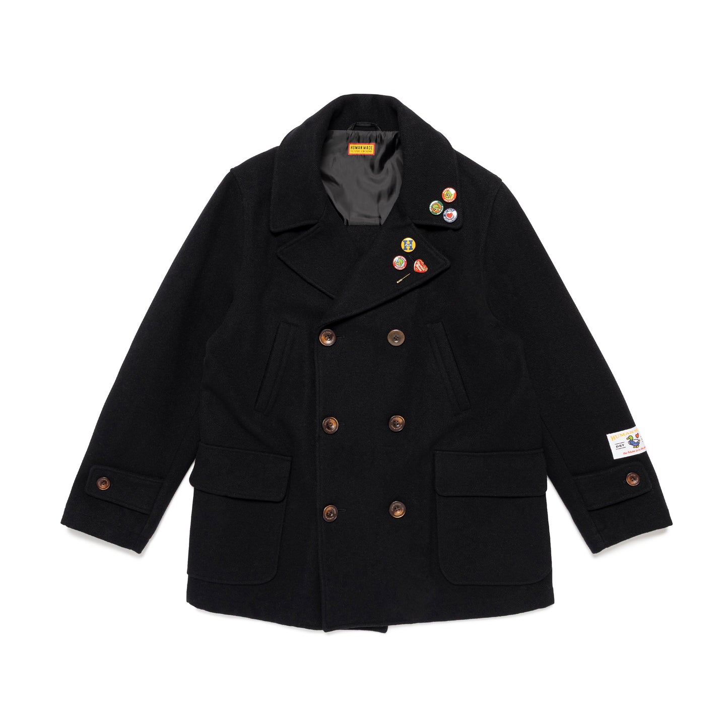 HUMAN MADE WOOL COAT BK-A