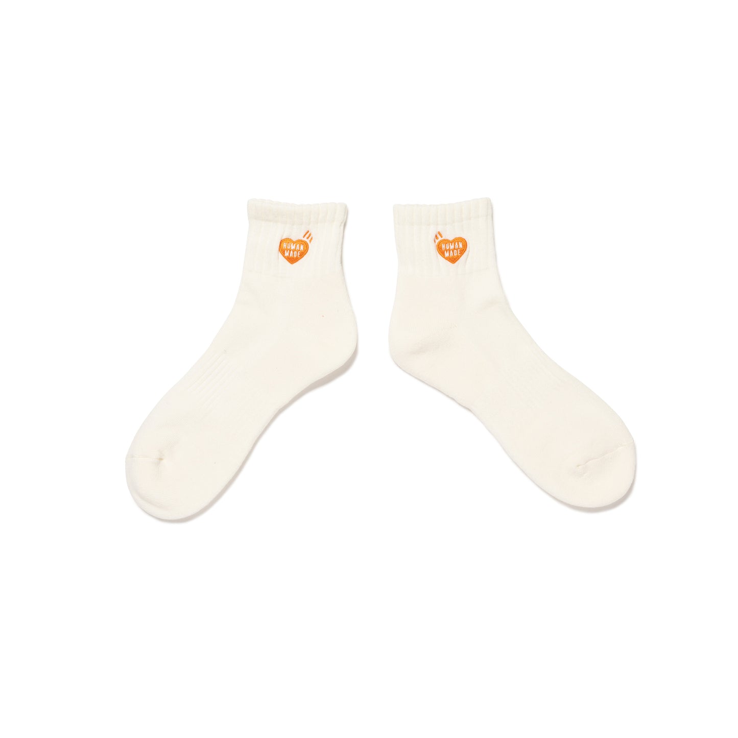 HUMAN MADE SHORT PILE SOCKS WH-C