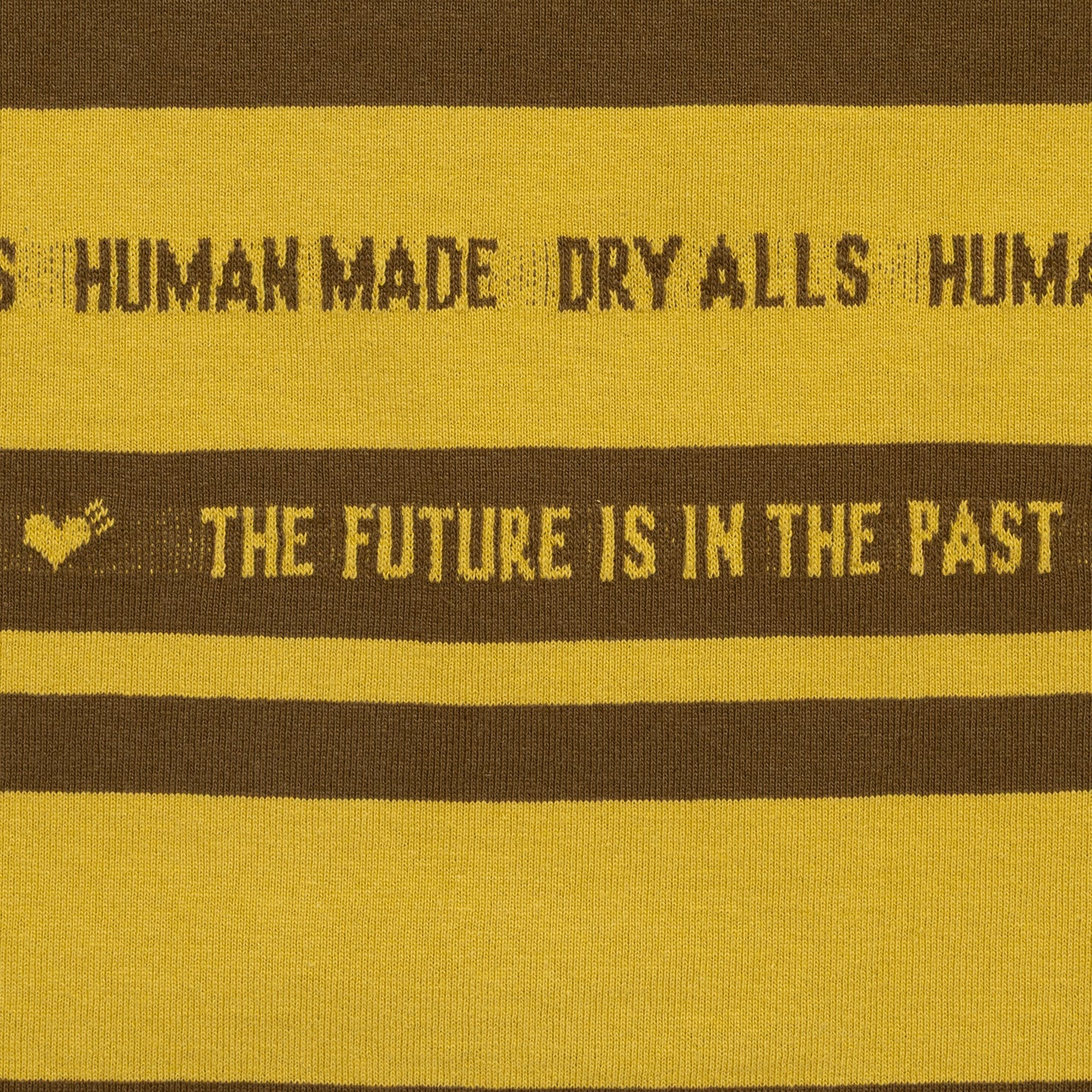 HUMAN MADE STRIPED T-SHIRT YE-C