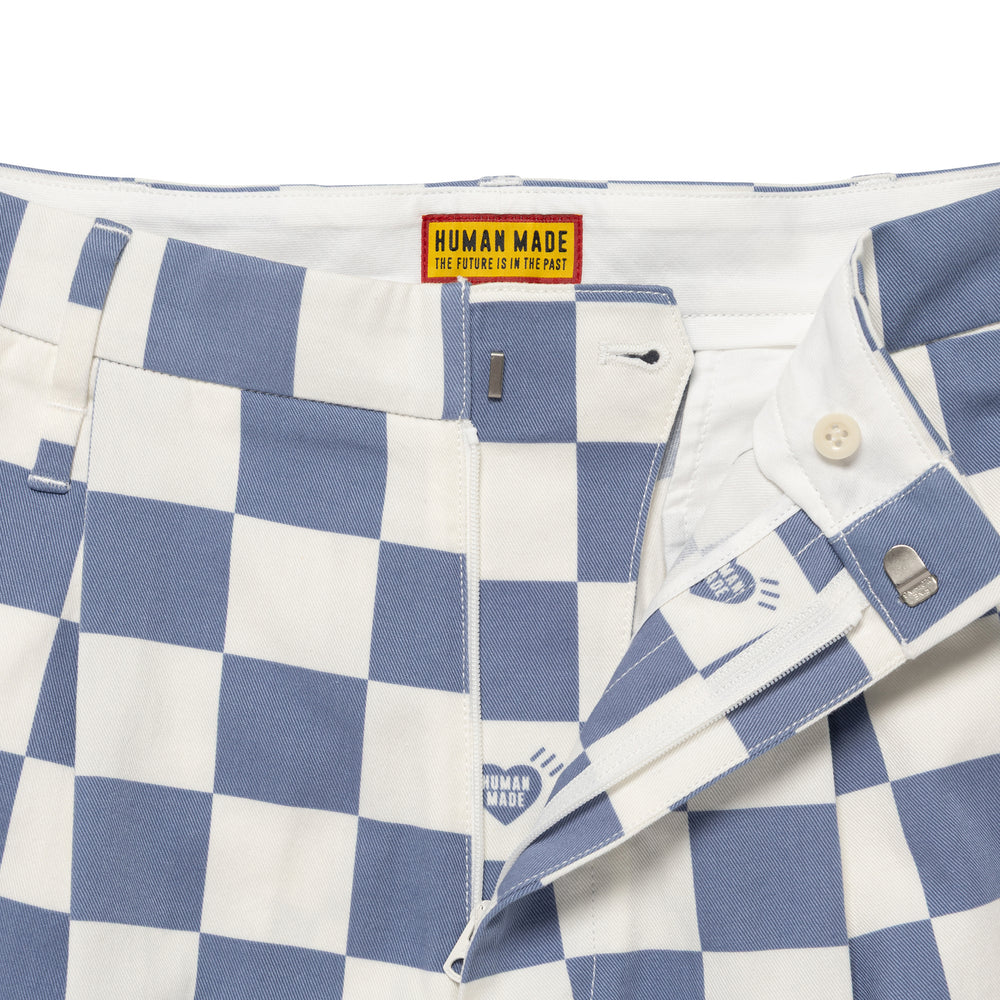 HUMAN MADE PLAID SHORTS BL-C
