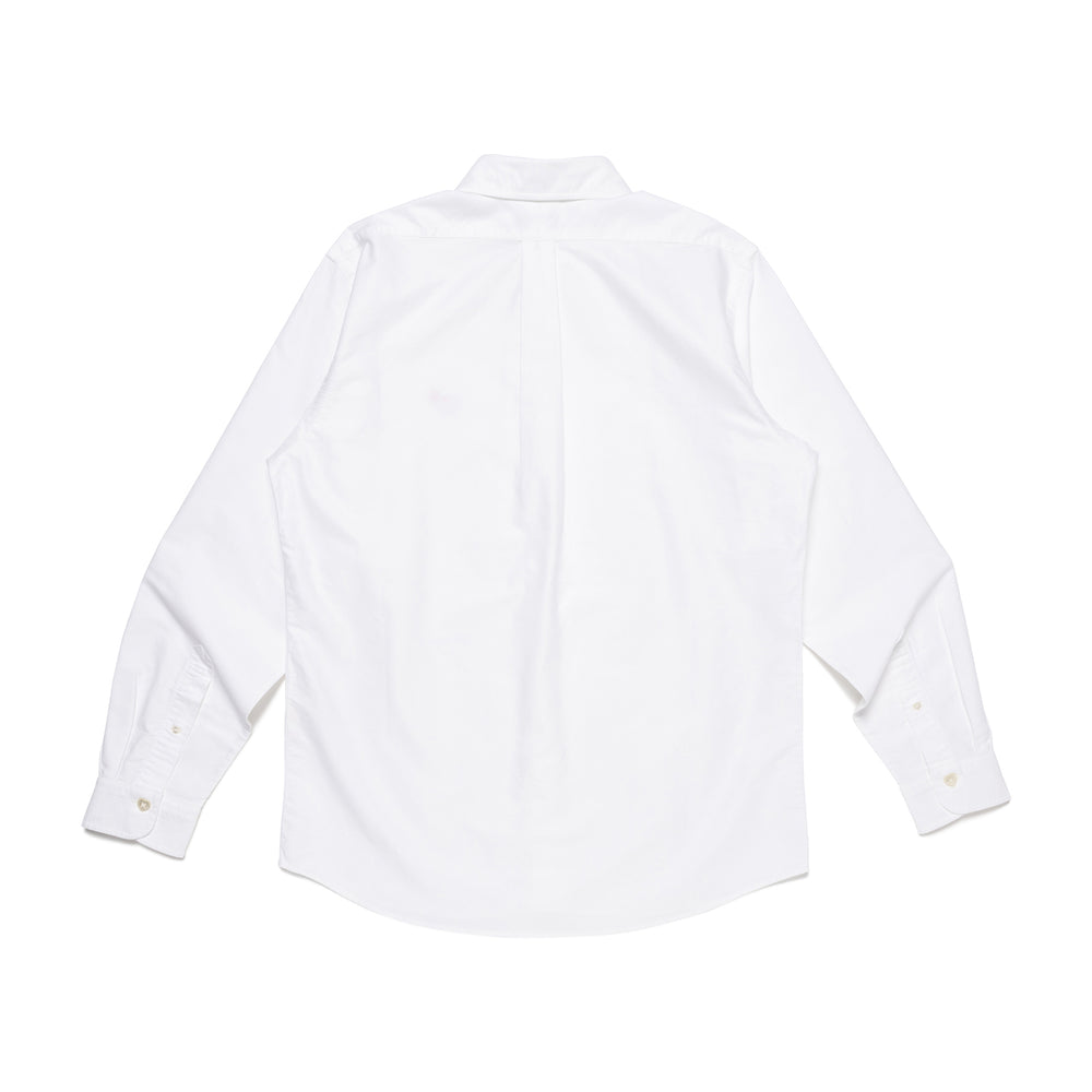 HUMAN MADE  OXFORD BD L/S SHIRT WH-B