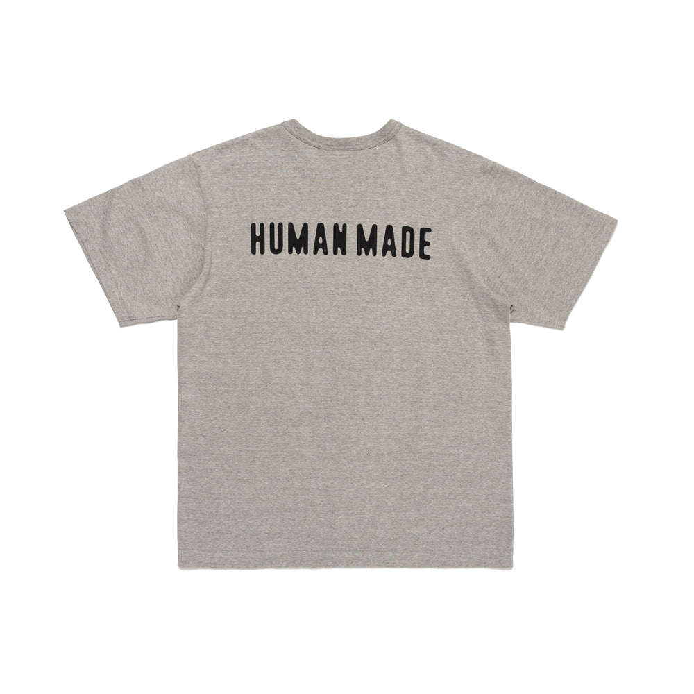 HUMAN MADE HEART POCKET T-SHIRT GY-B