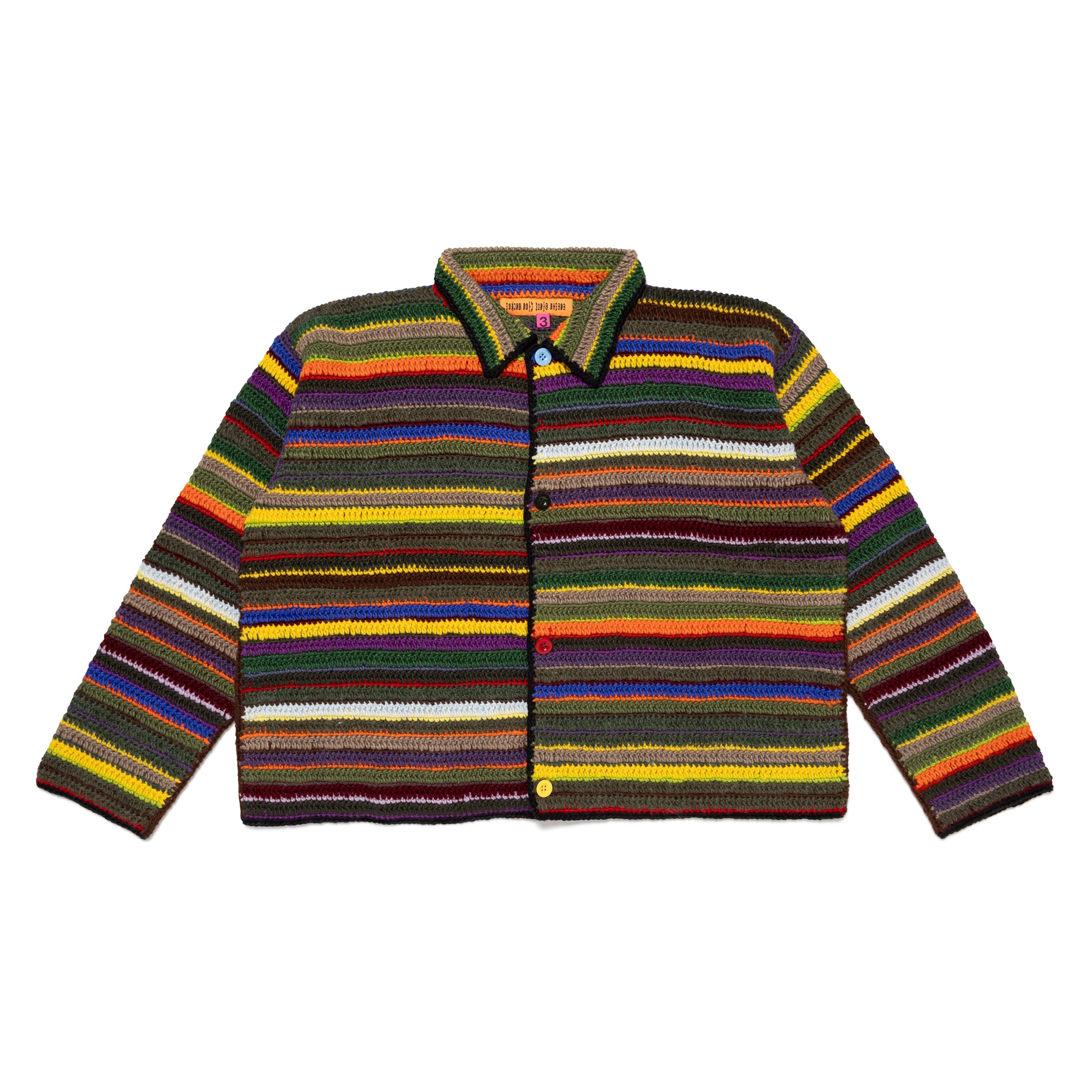 美品　CPFM CROCHET KNIT CARDIGAN size1 CPFM CROCHET KNIT CARDIGAN – HUMAN MADE Inc.