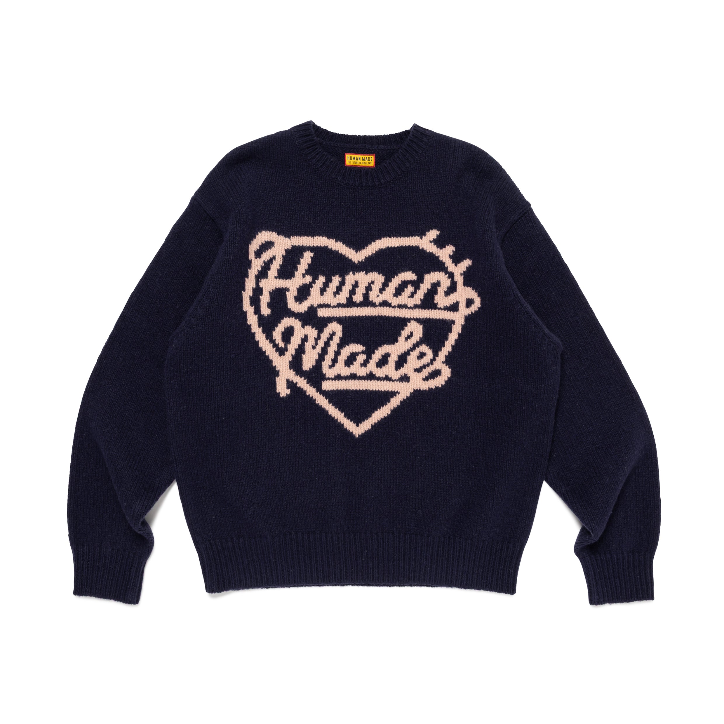 HUMAN MADE HEART KNIT SWEATER – HUMAN MADE Inc.