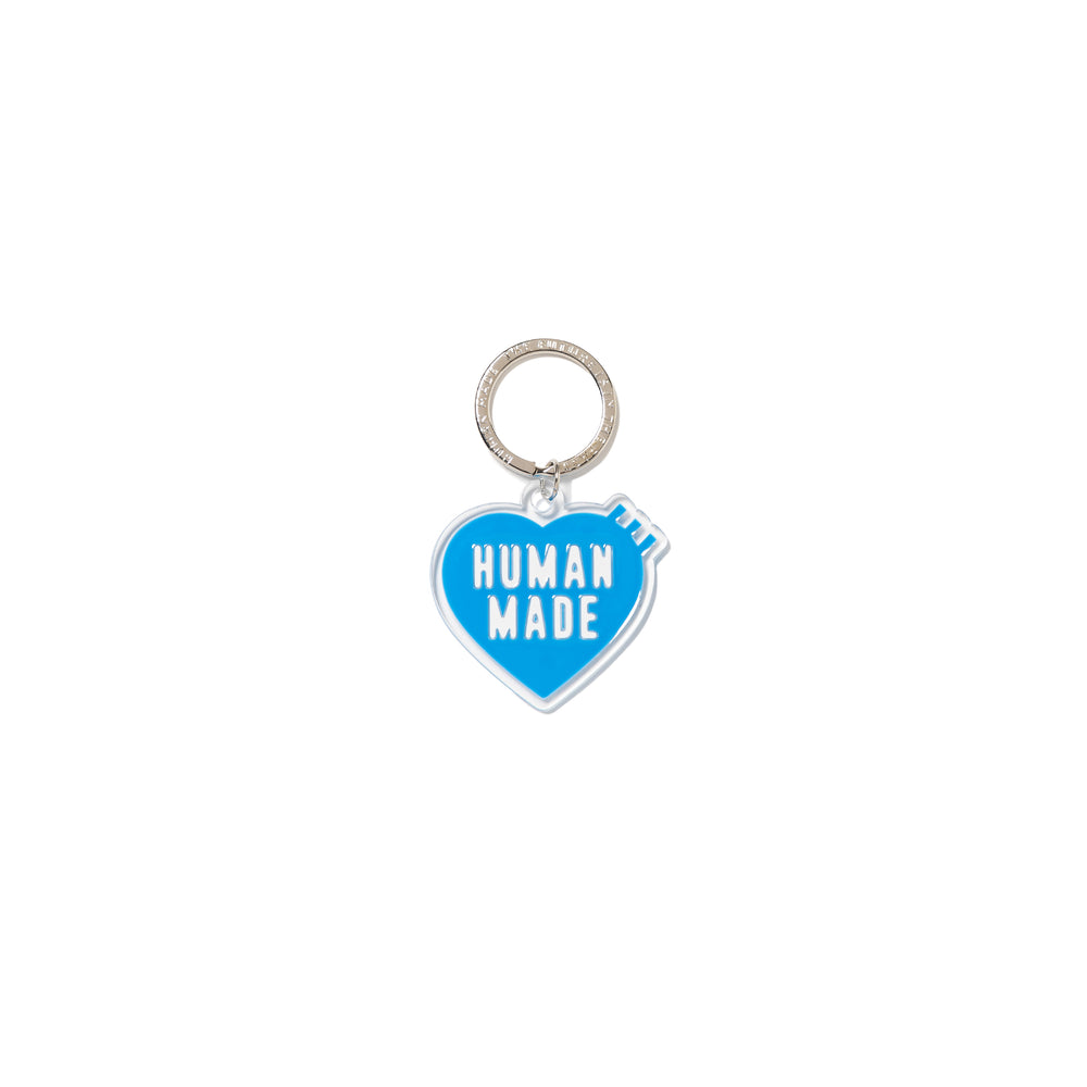 HUMAN MADE HEART KEYRING BL-B