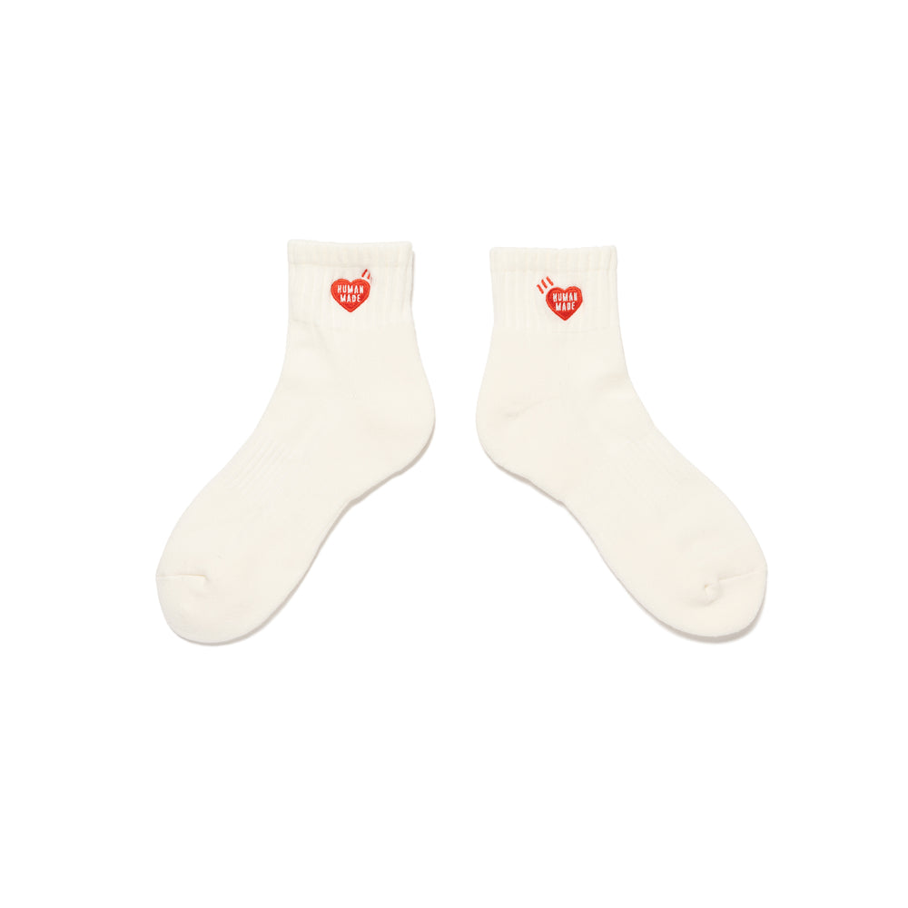 HUMAN MADE PILE SHORT SOCKS WH-C