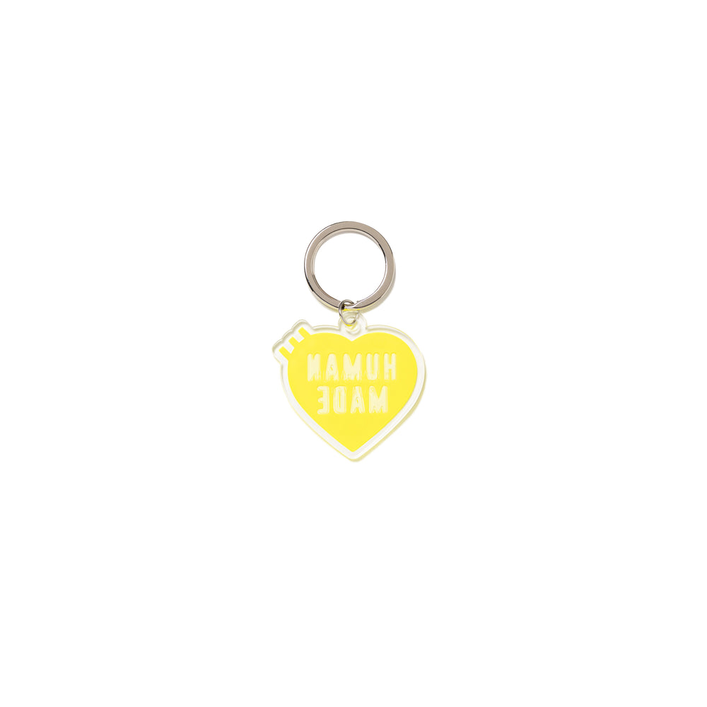 HUMAN MADE HEART KEYRING YE-B